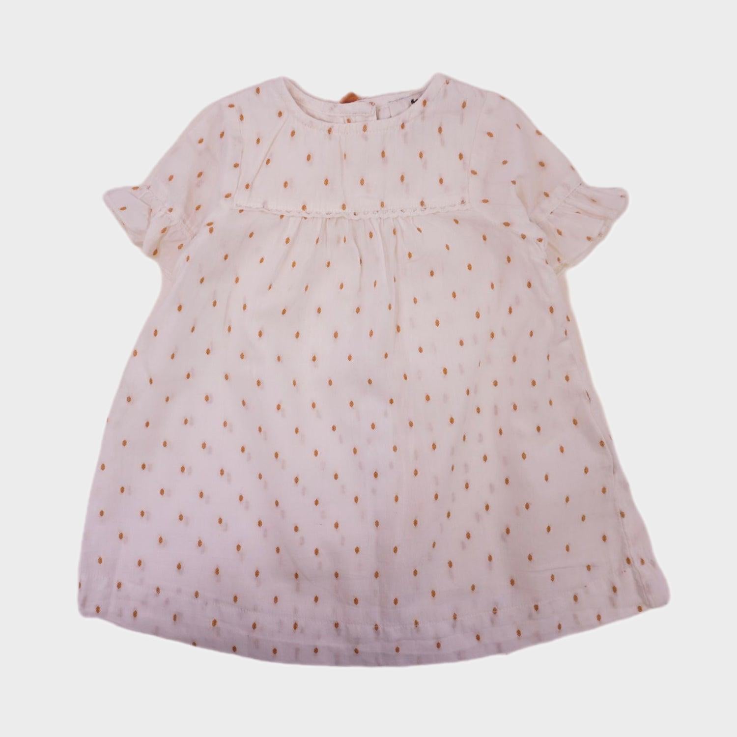 Robe Ecru - 3 mois