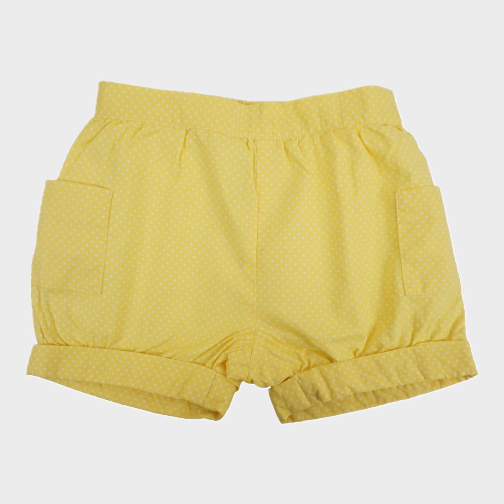 Short Jaune - 6 mois