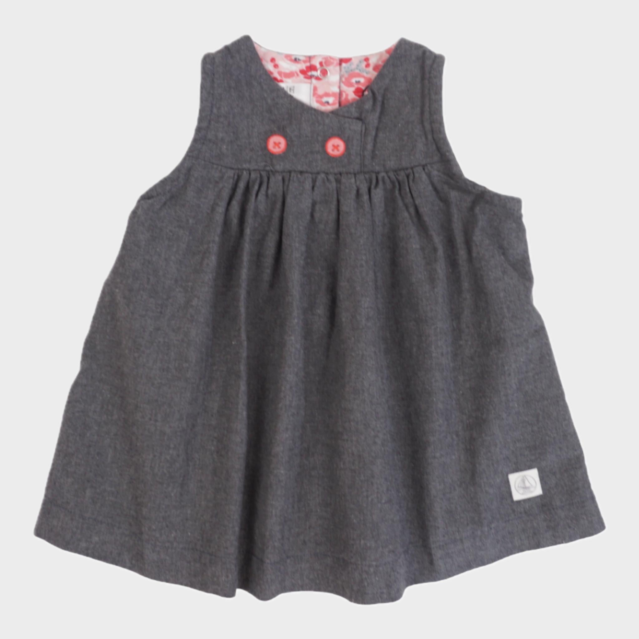 Robe Gris - 6 mois