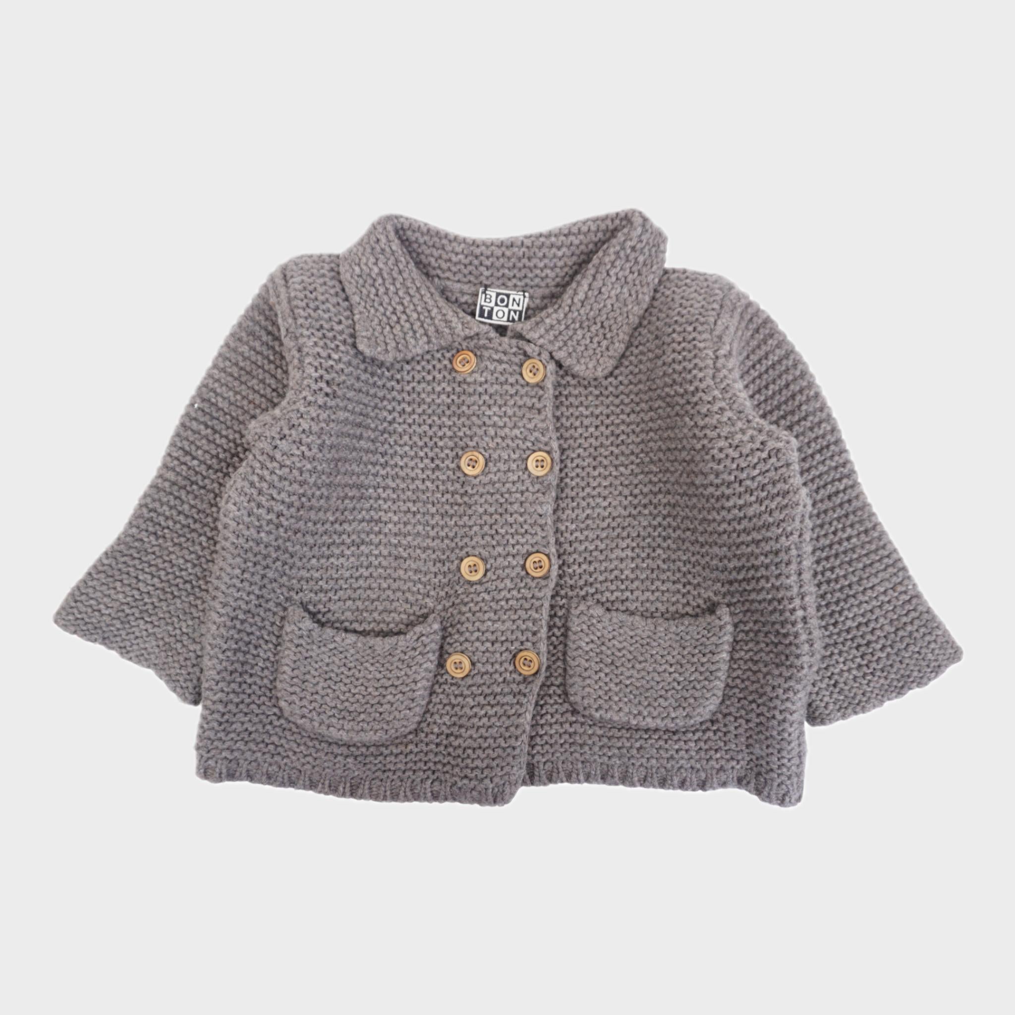 Gilet Taupe - 12 mois