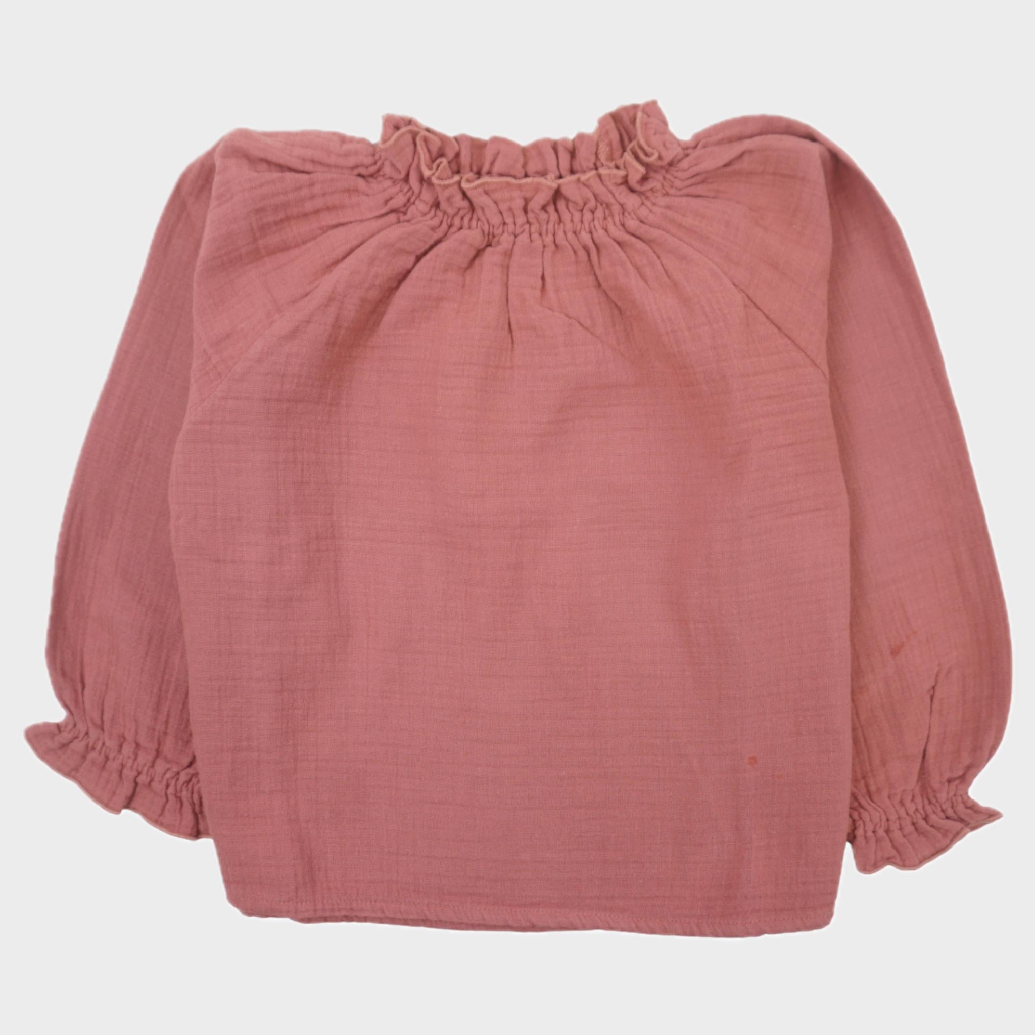Blouse Framboise - 8/9 ans (neuf)