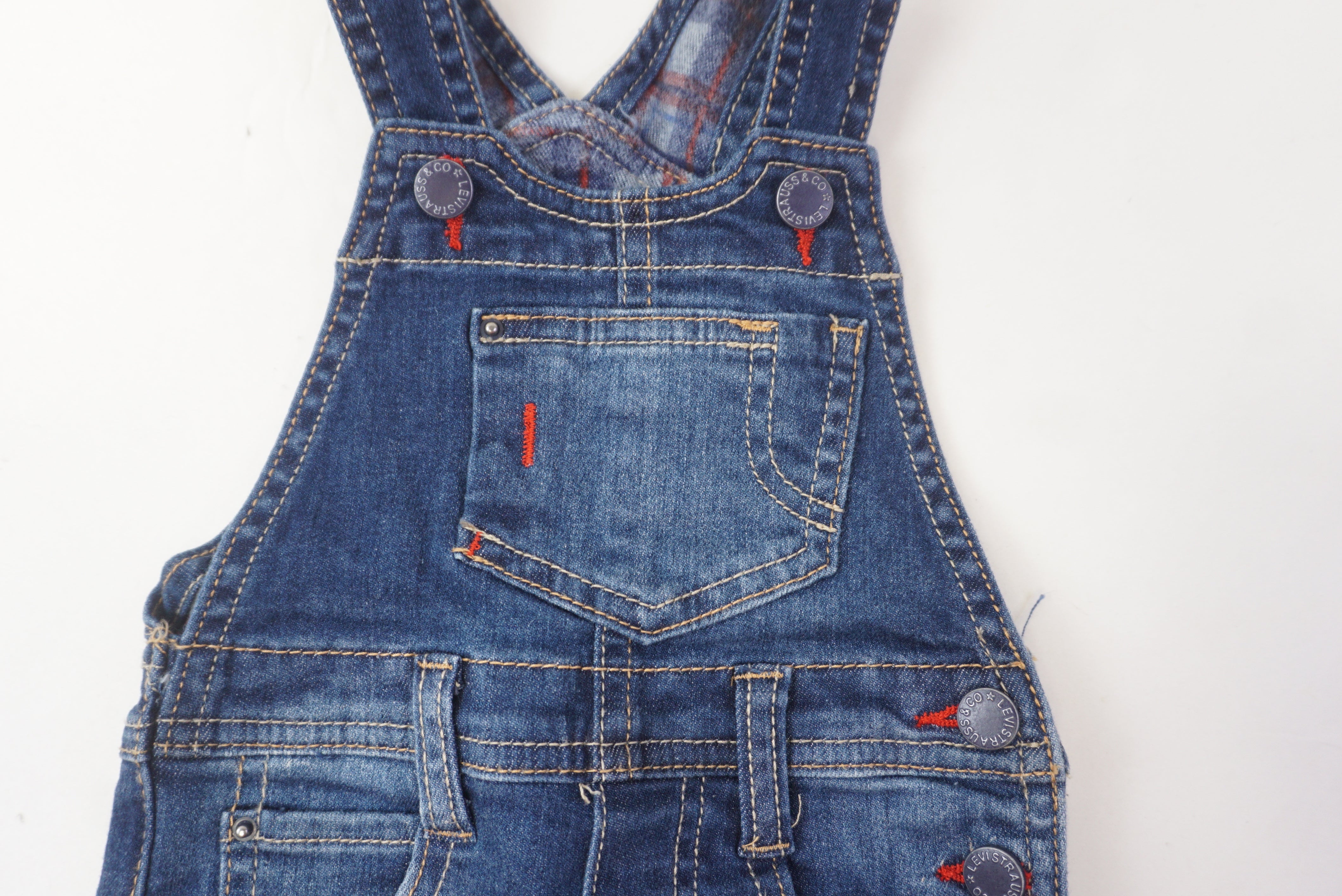 Salopette Bleu - 6 mois