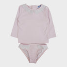 Maillot de bain et top anti UV Rose - 6 mois