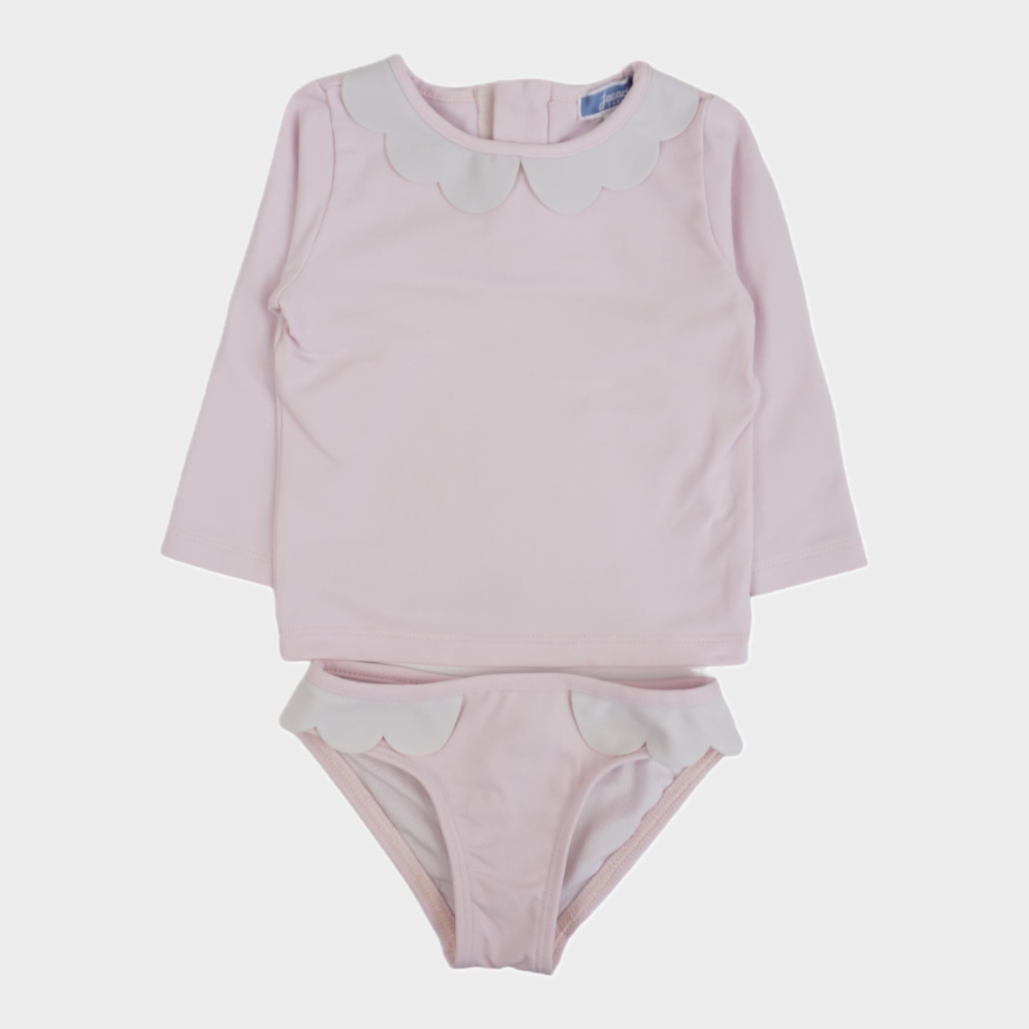 Maillot de bain et top anti UV Rose - 6 mois