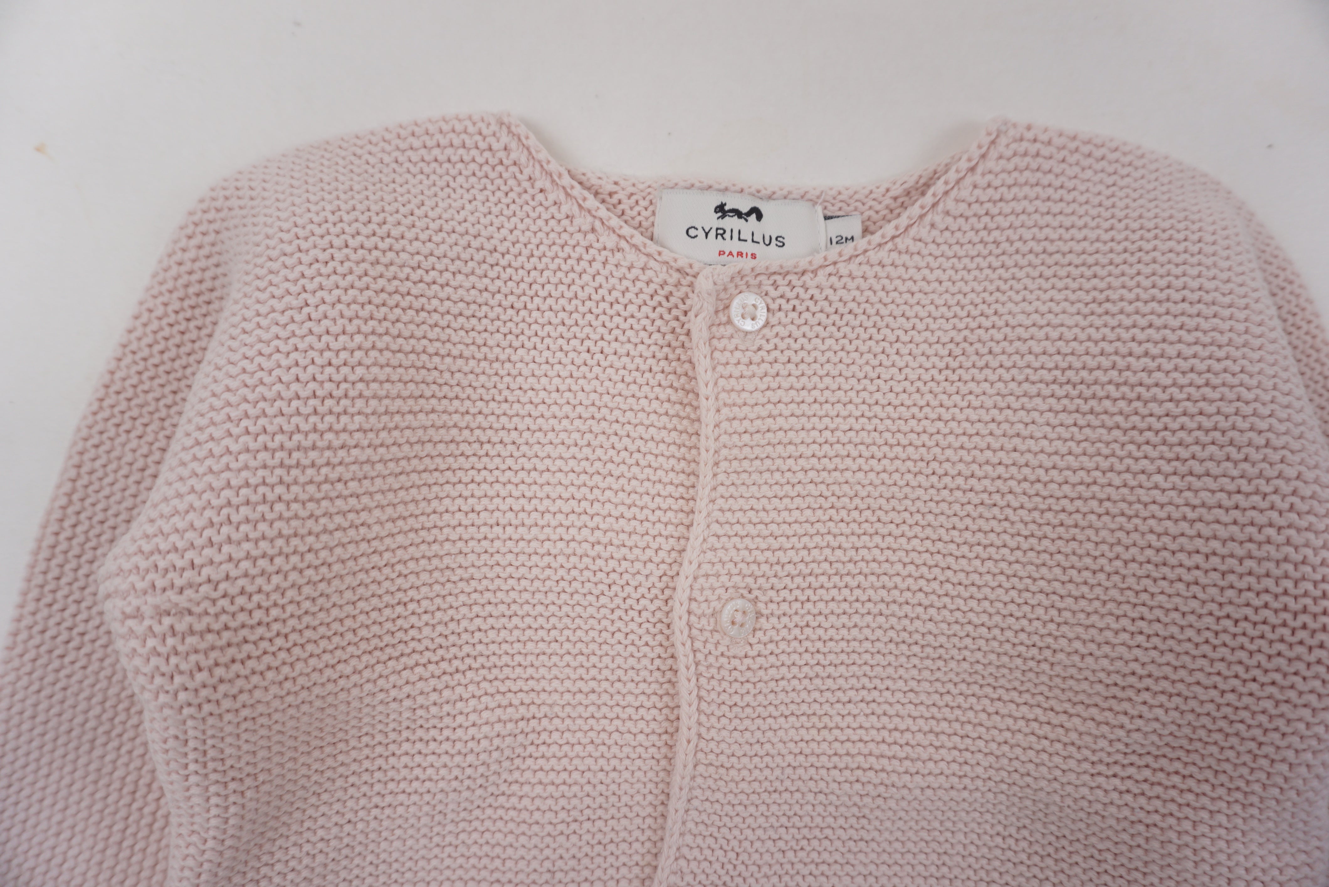 Gilet Rose - 12 mois