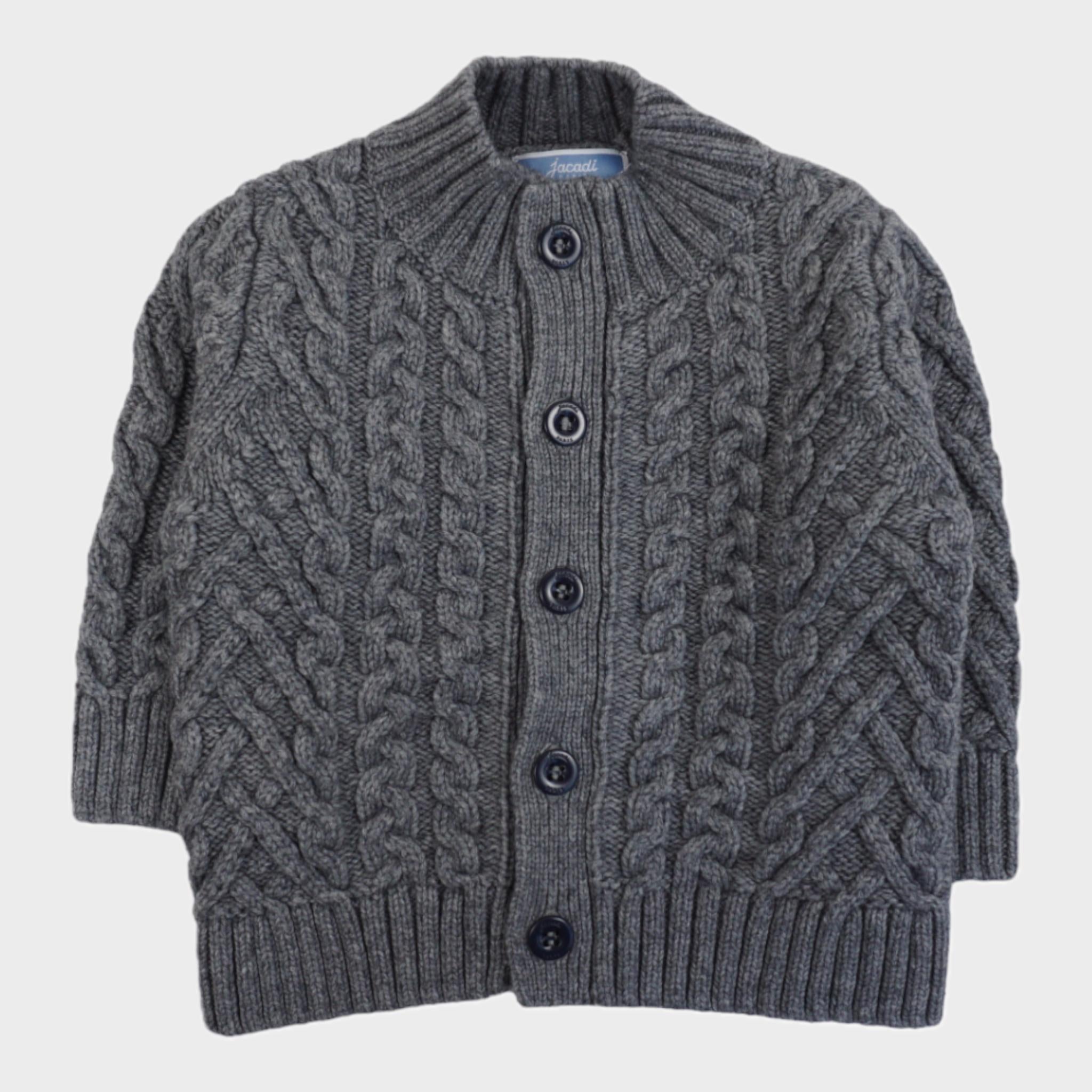 Gilet Gris - 6 mois