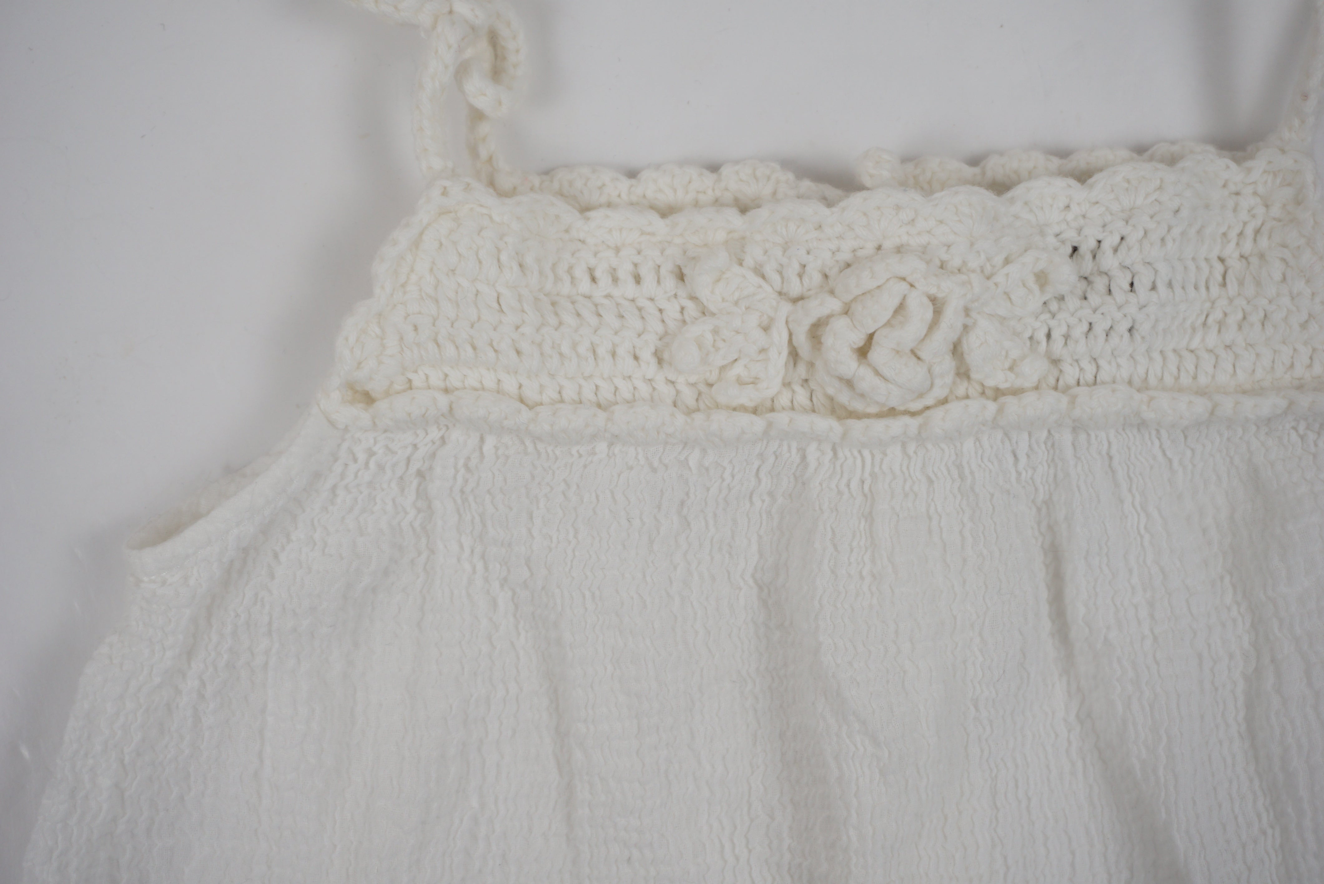 Barboteuse Blanc - 12 mois