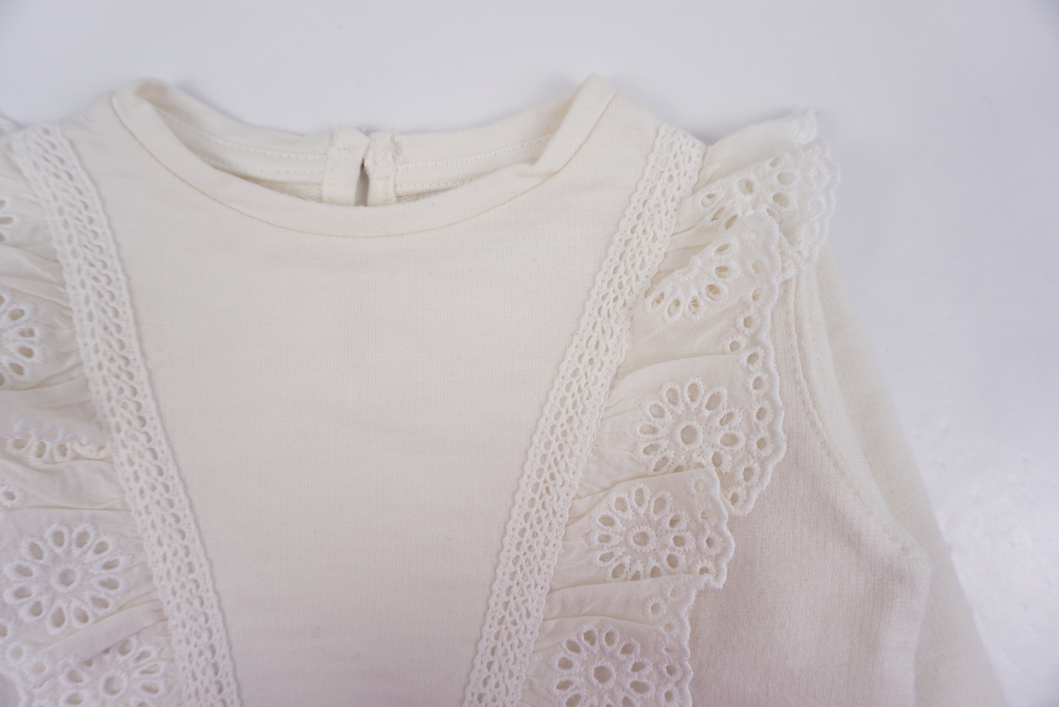 Sweat Ecru - 6/9 mois