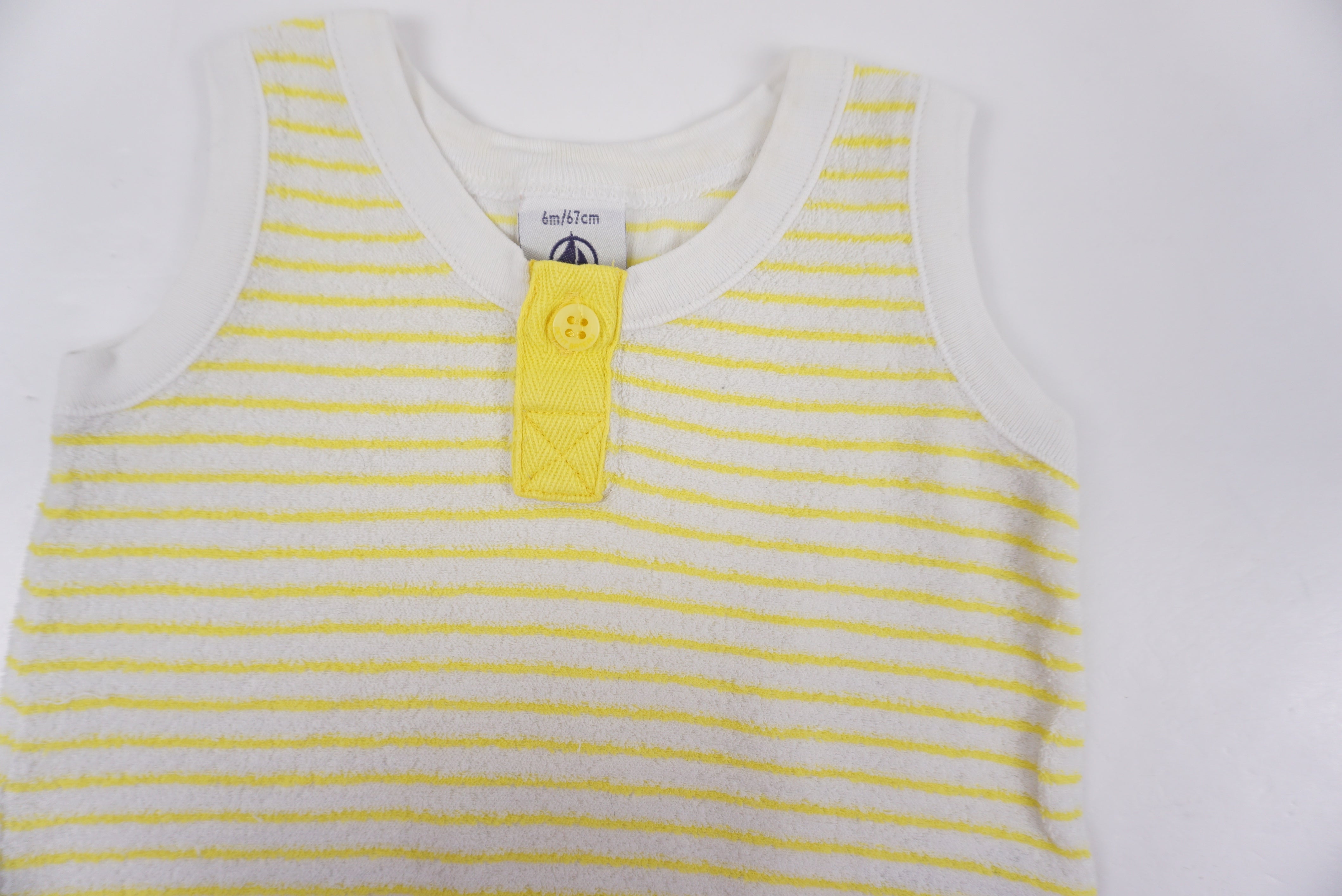 Combishort Jaune - 6 mois