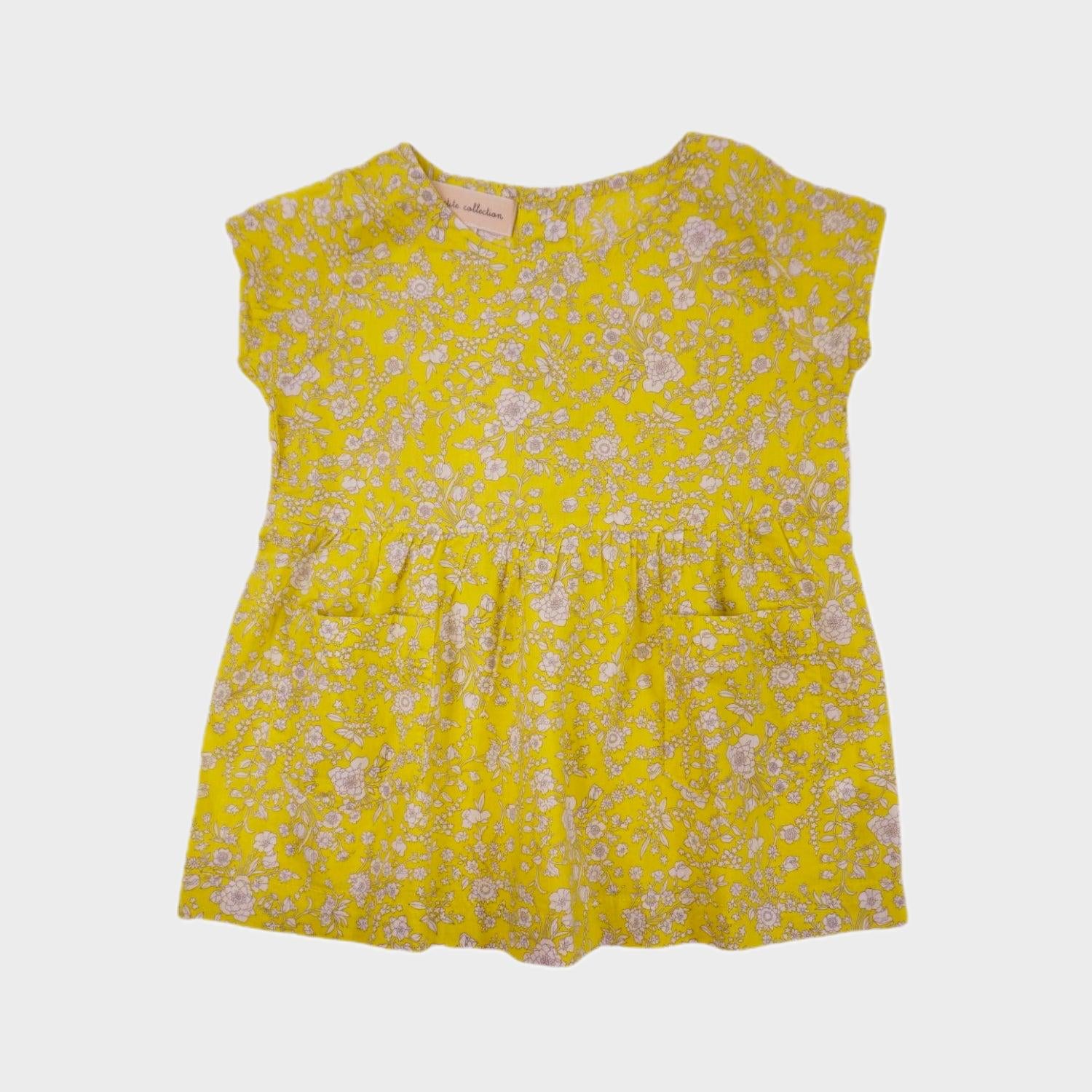 Robe Jaune - 6 mois