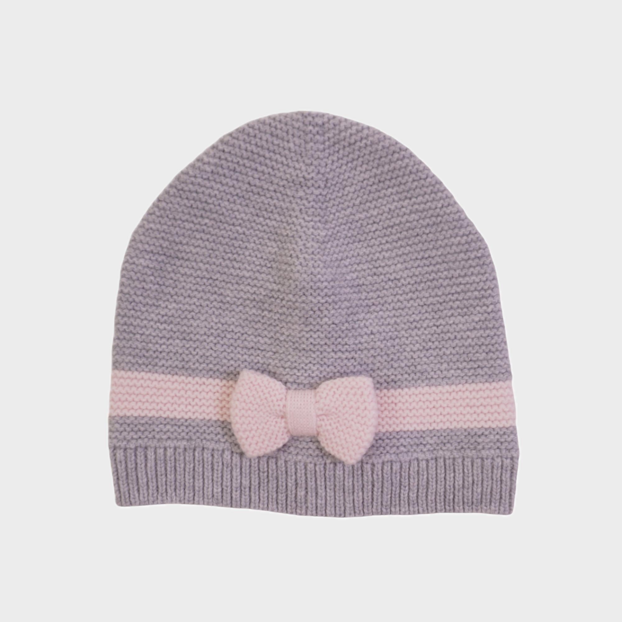 Bonnet Gris - 3 mois