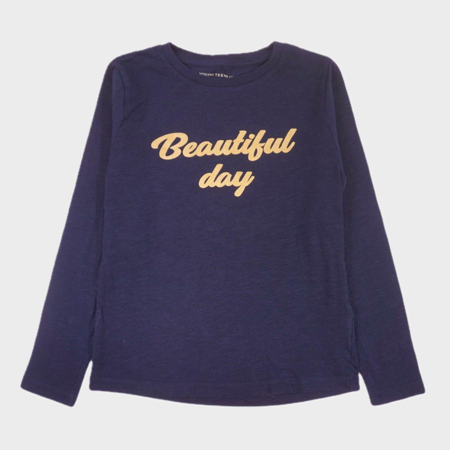 T-shirt Bleu - 10 ans