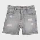 Bermuda Gris - 9/12 mois