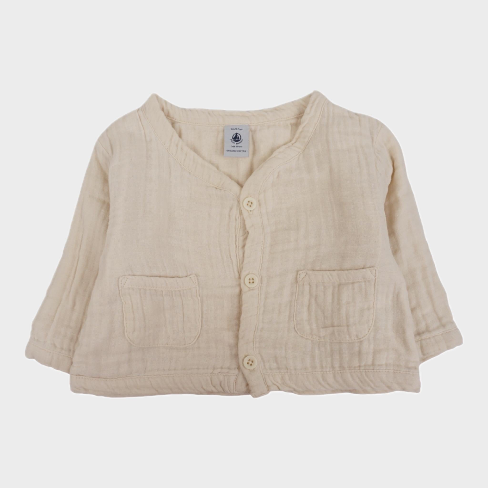 Gilet Crème - 6 mois