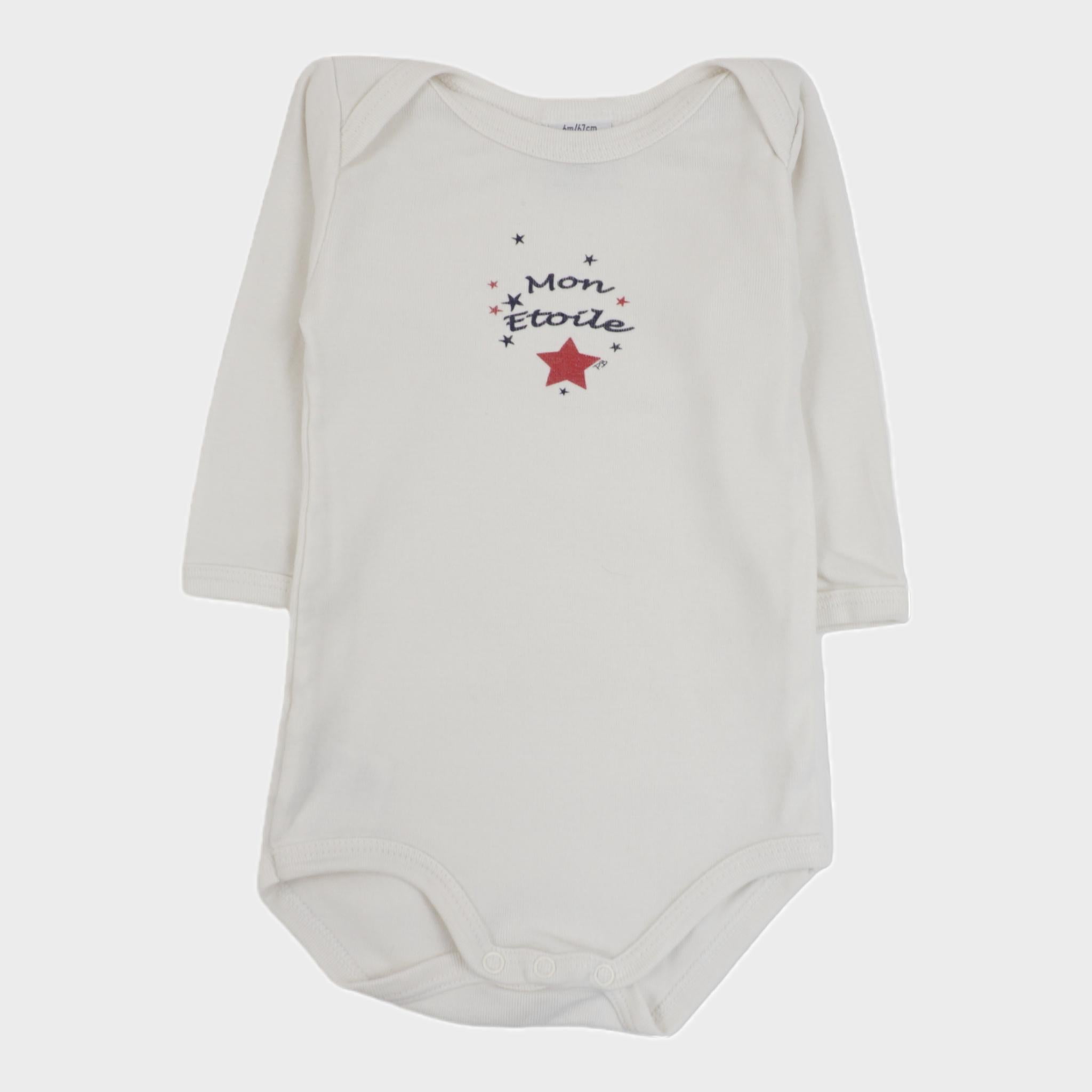 Body Blanc - 6 mois