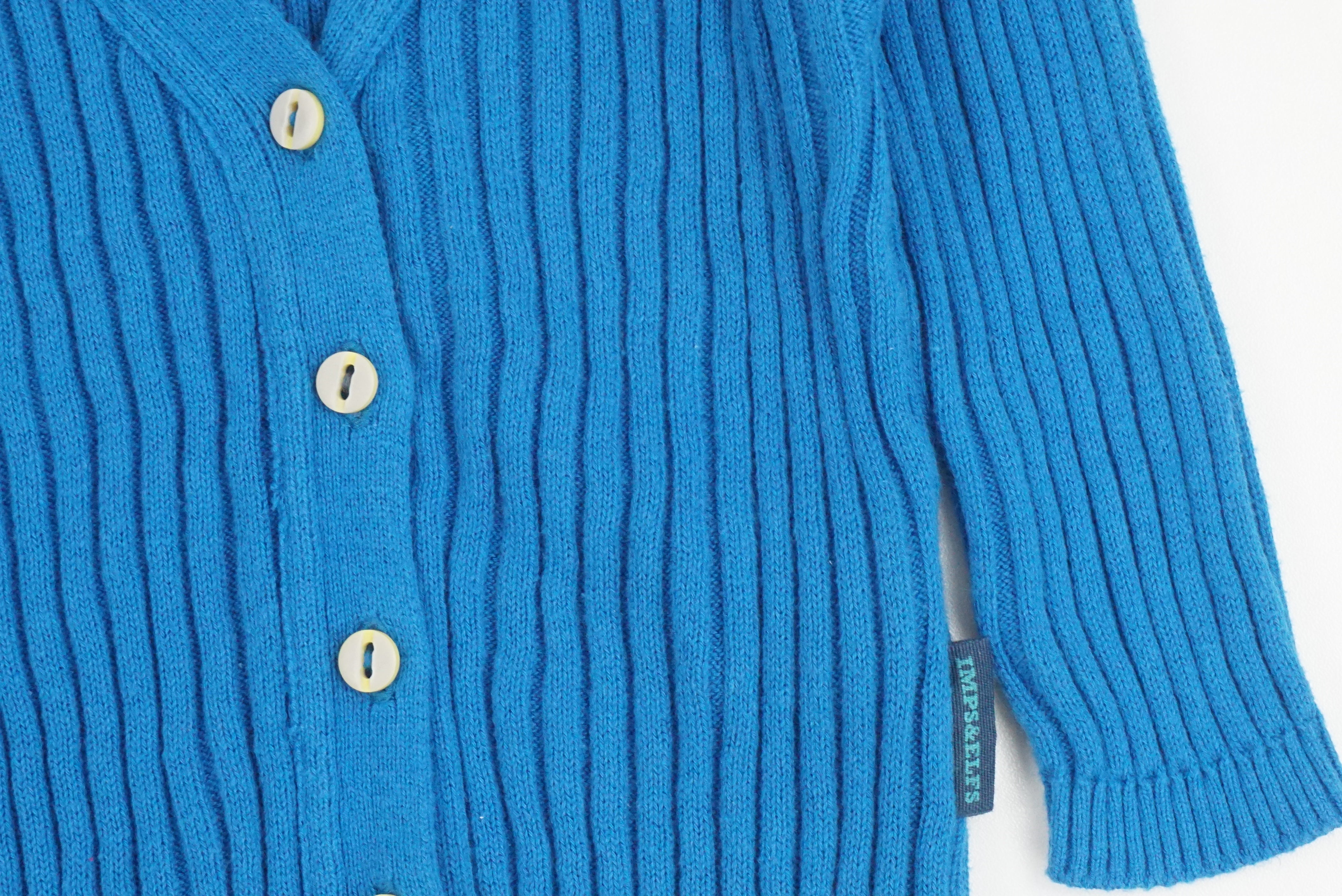 Gilet Bleu - 6 mois