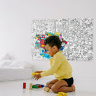 Enfant qui colorie le poster La ferme