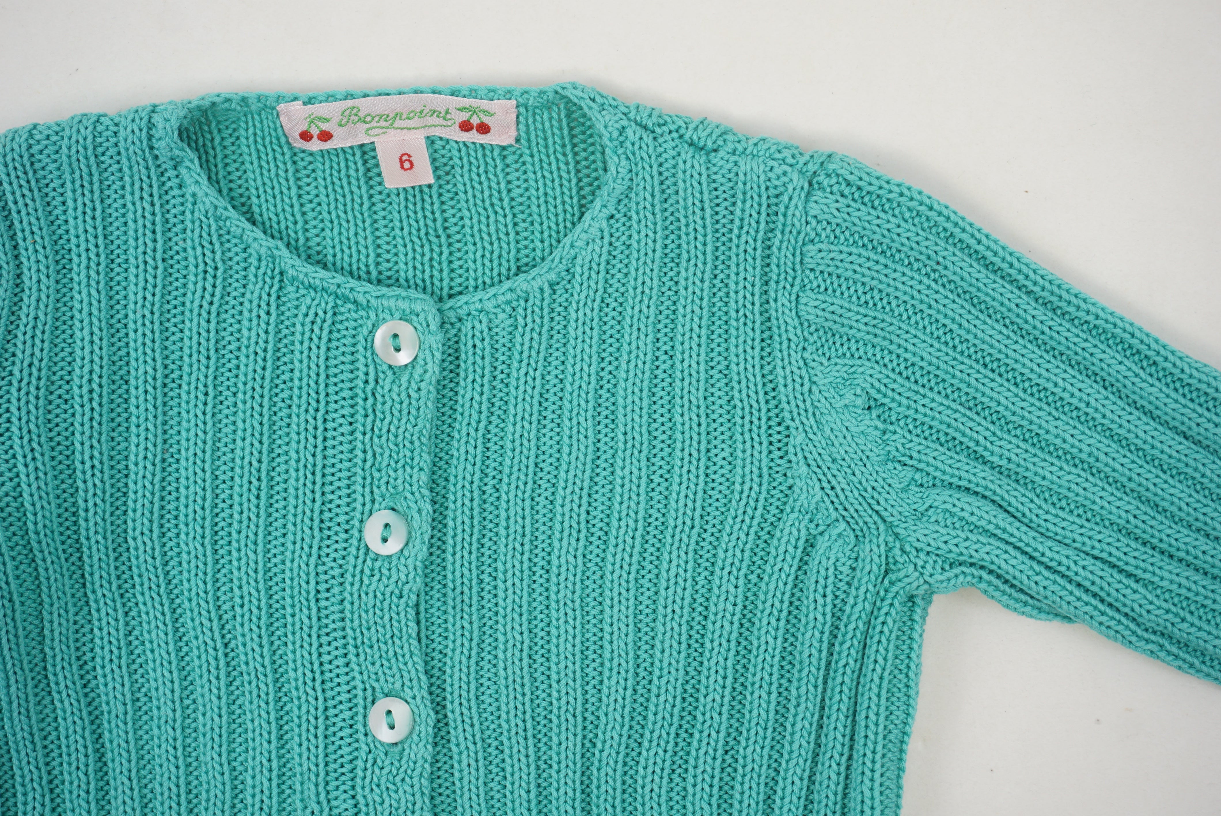 Gilet Vert - 3/6 mois