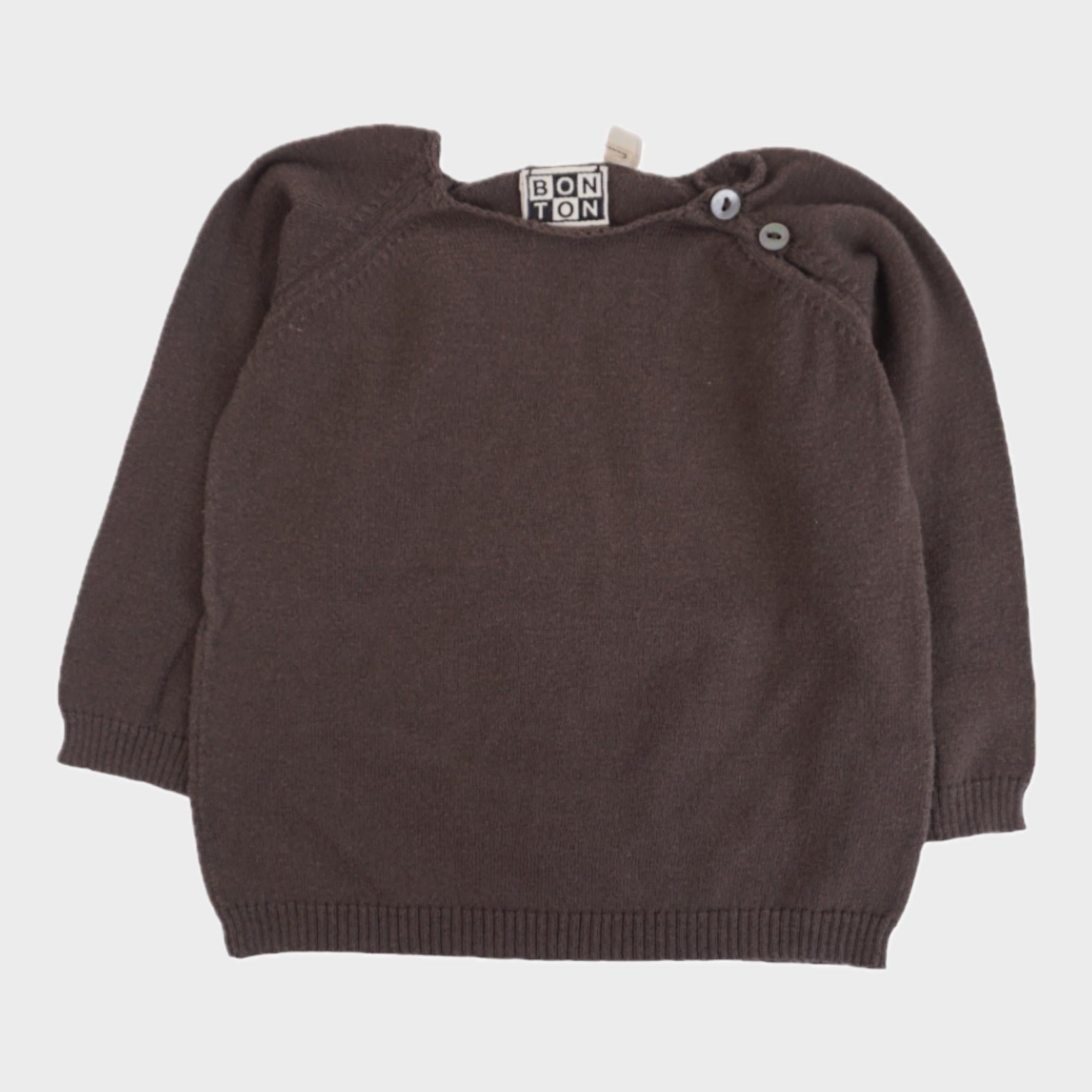 Pull Kaki - 3 mois