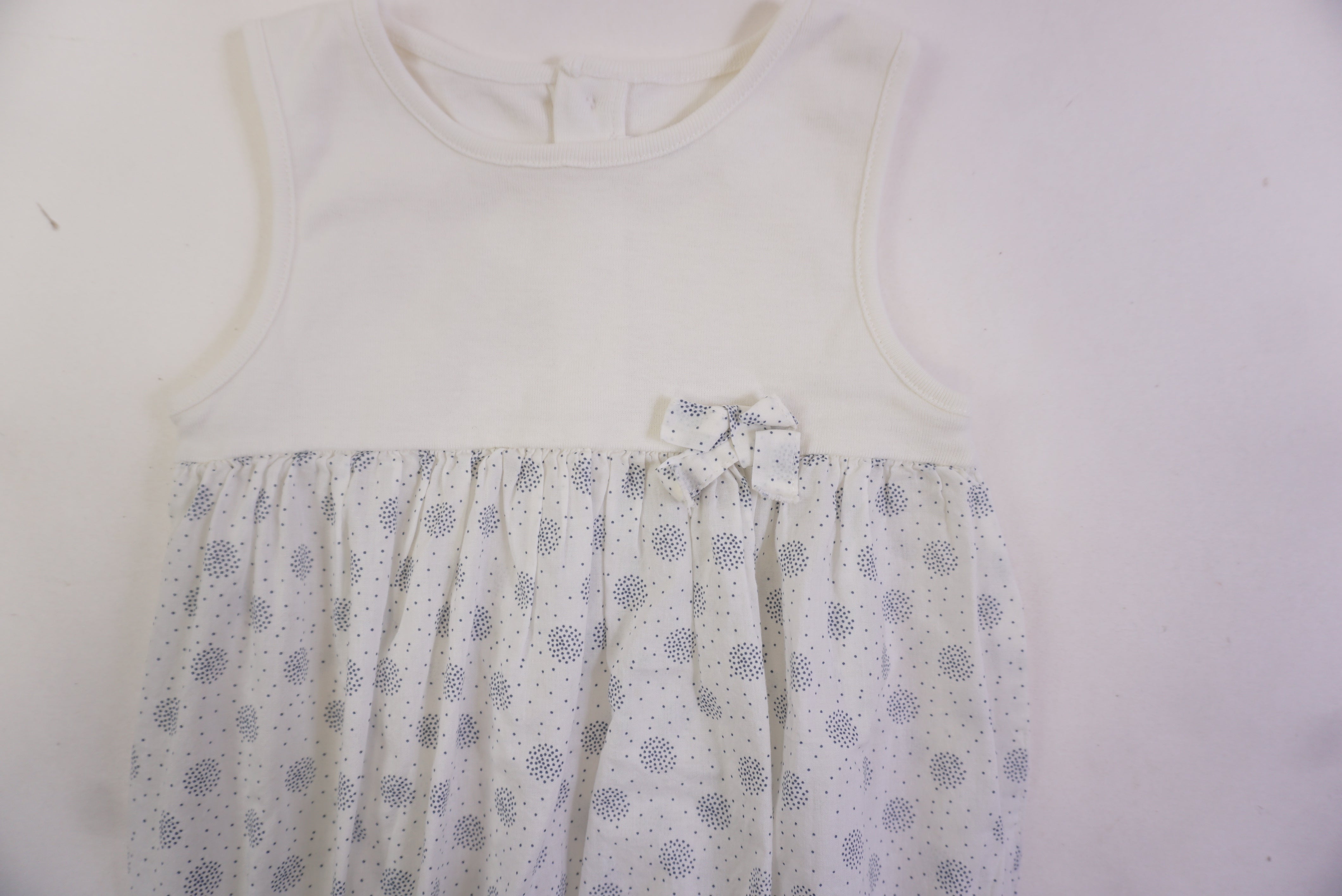 Barboteuse Blanc - 12 mois