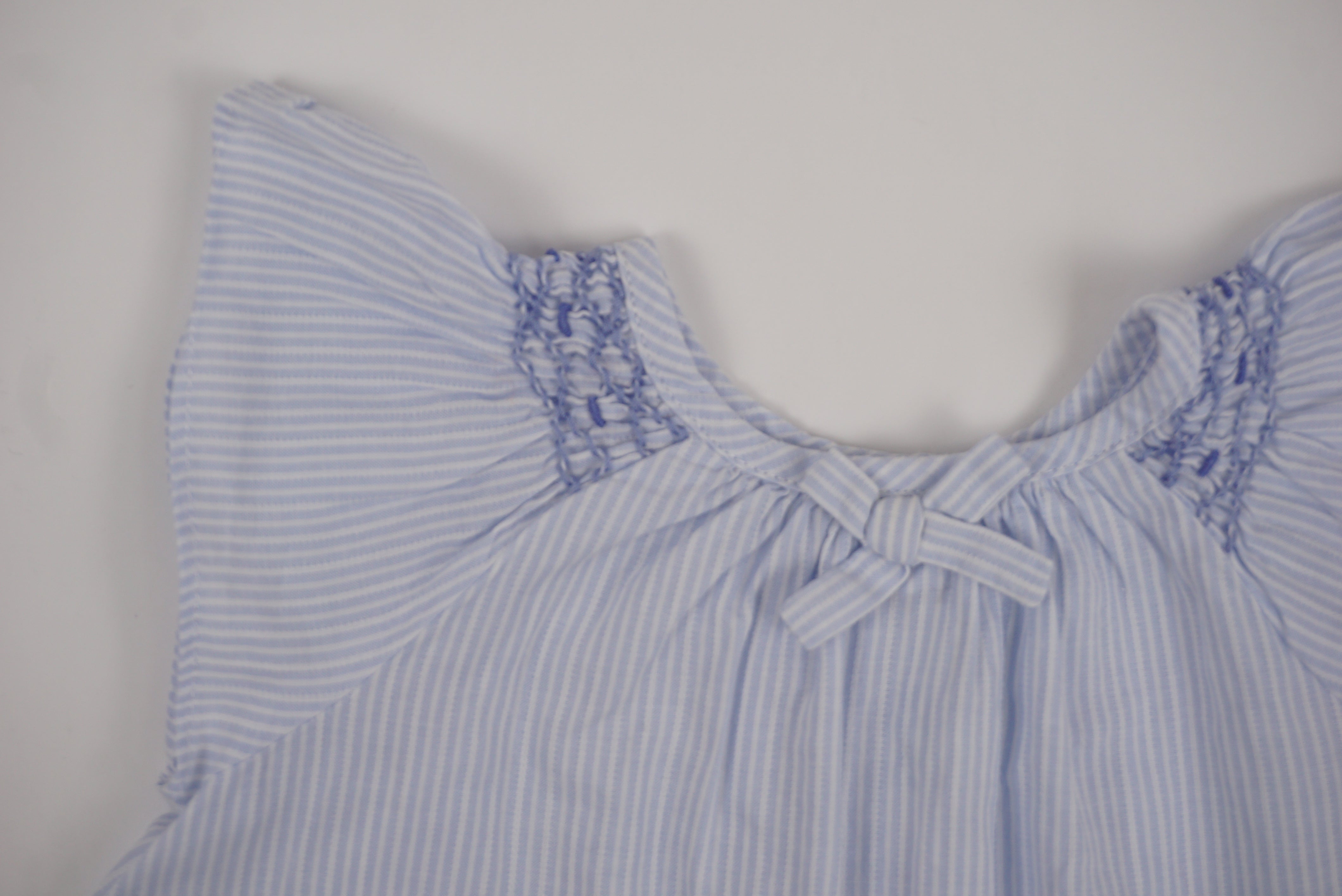 Robe bleu - 3 mois