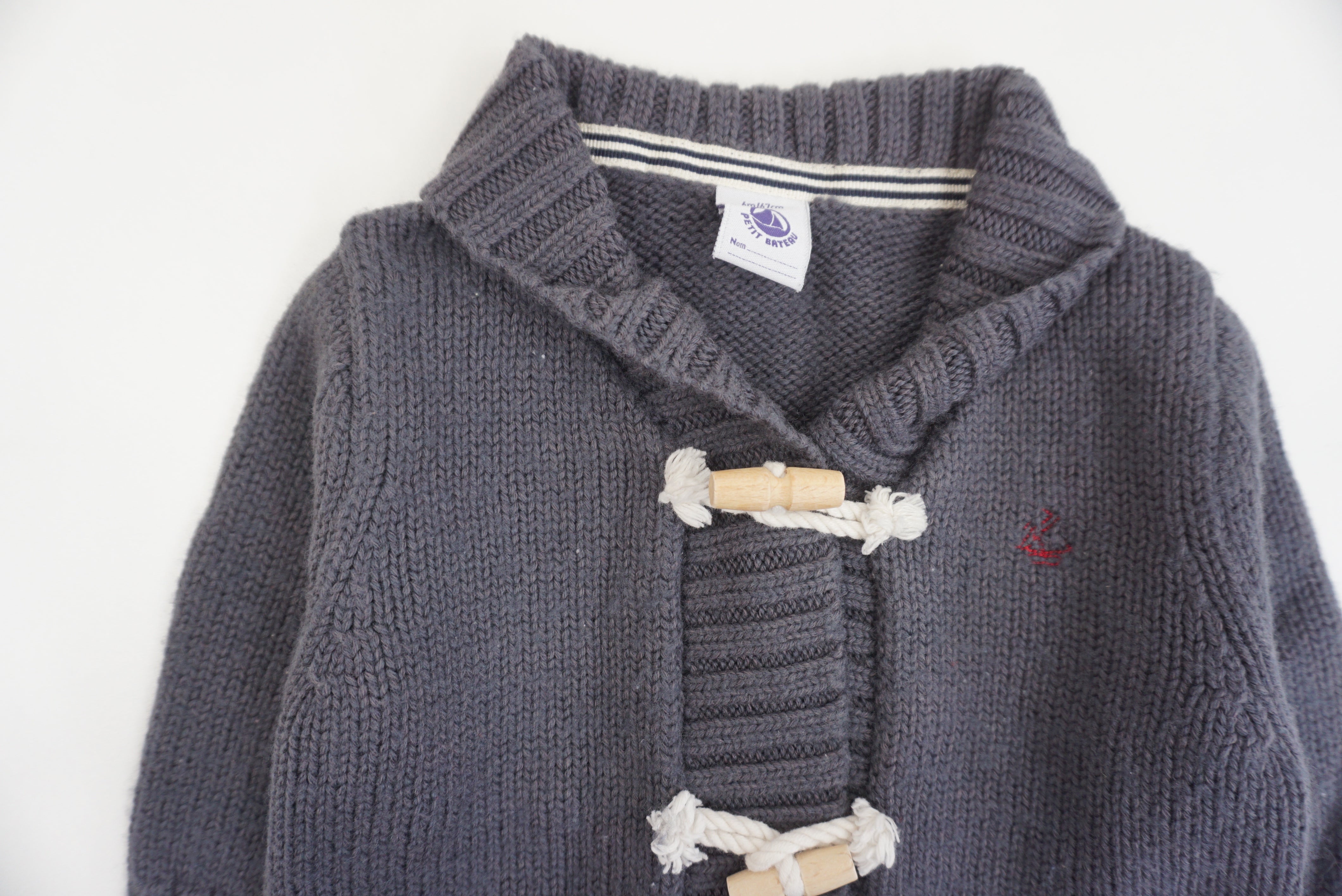 Gilet Gris - 6 mois
