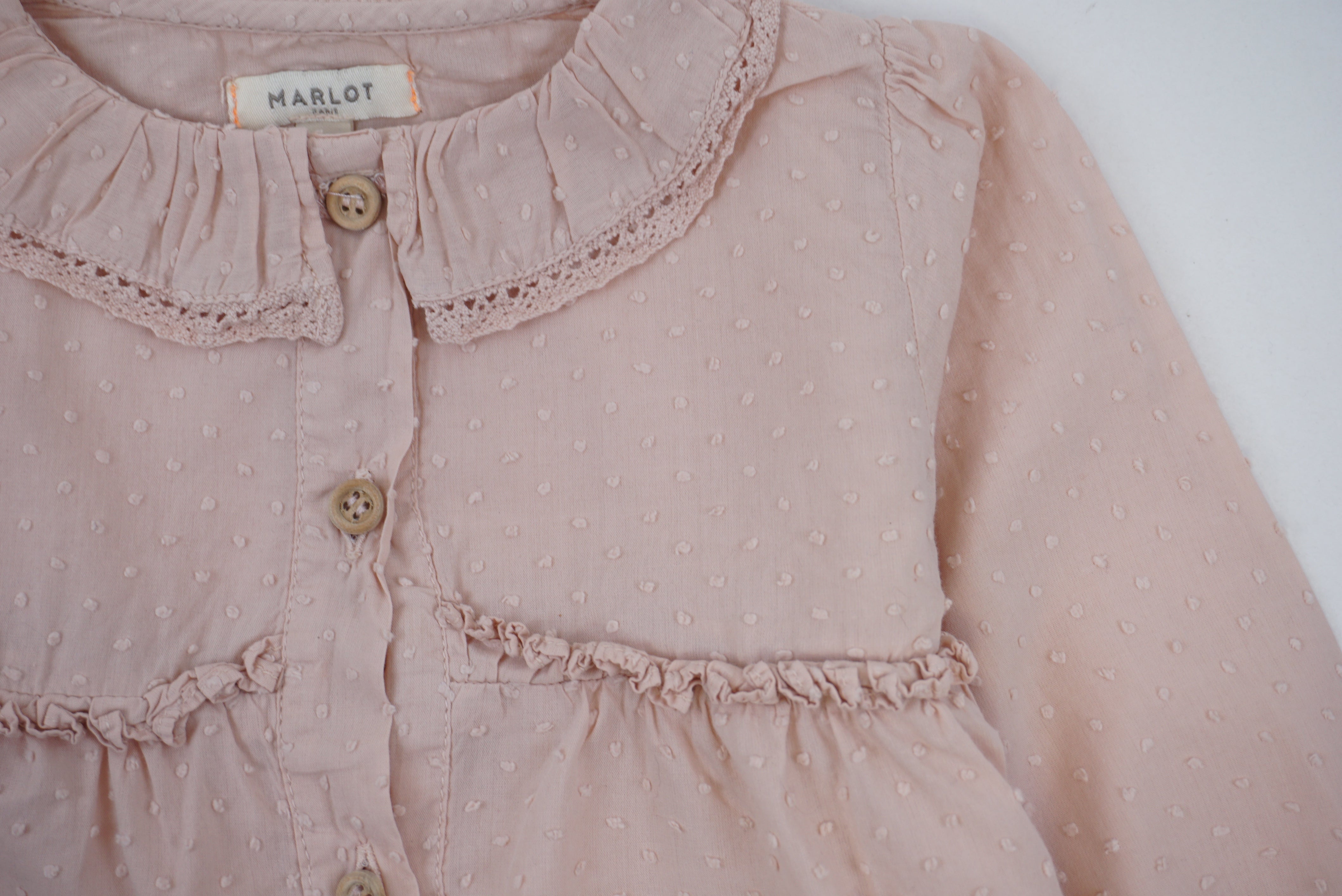 Blouse Rose - 12 mois