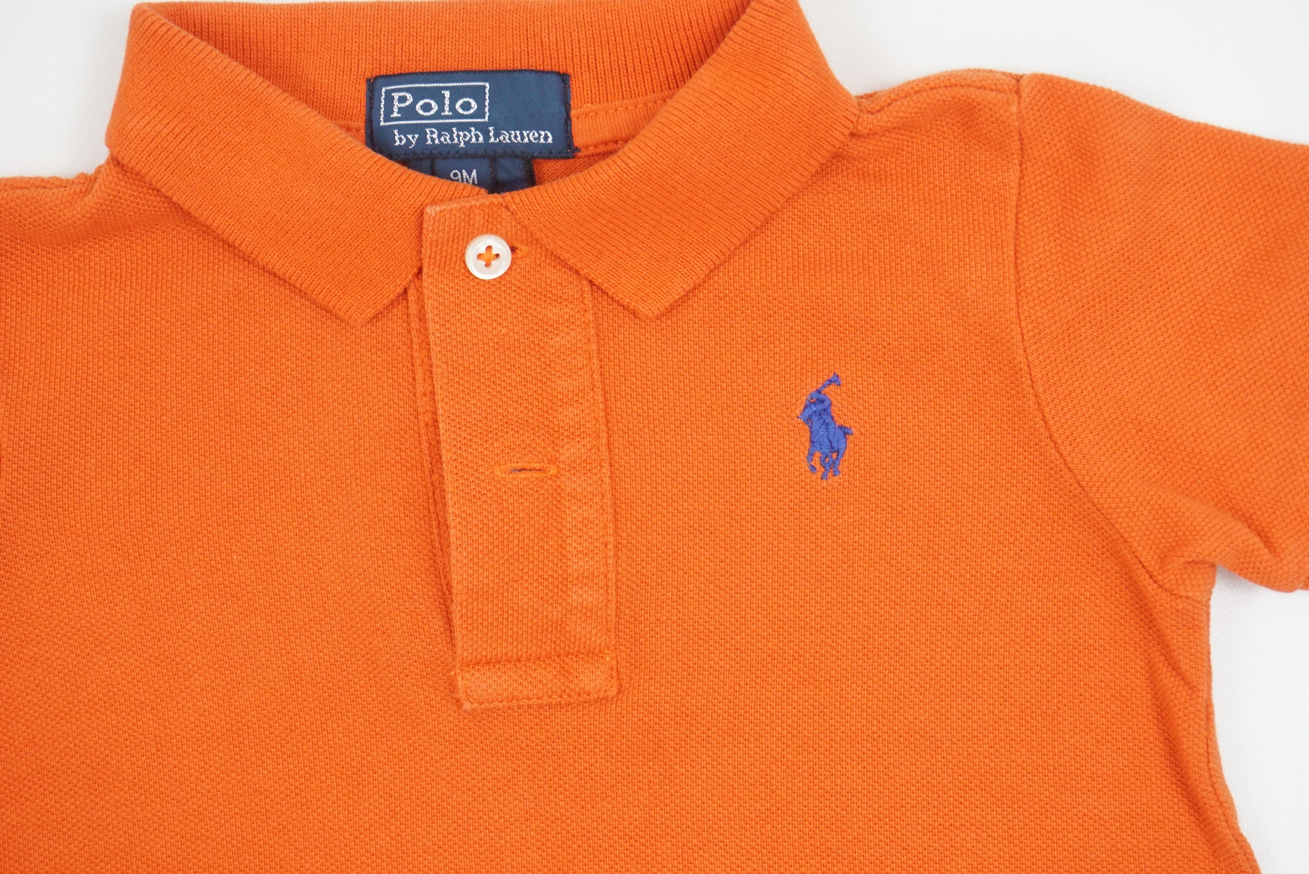 Polo Orange - 9 mois