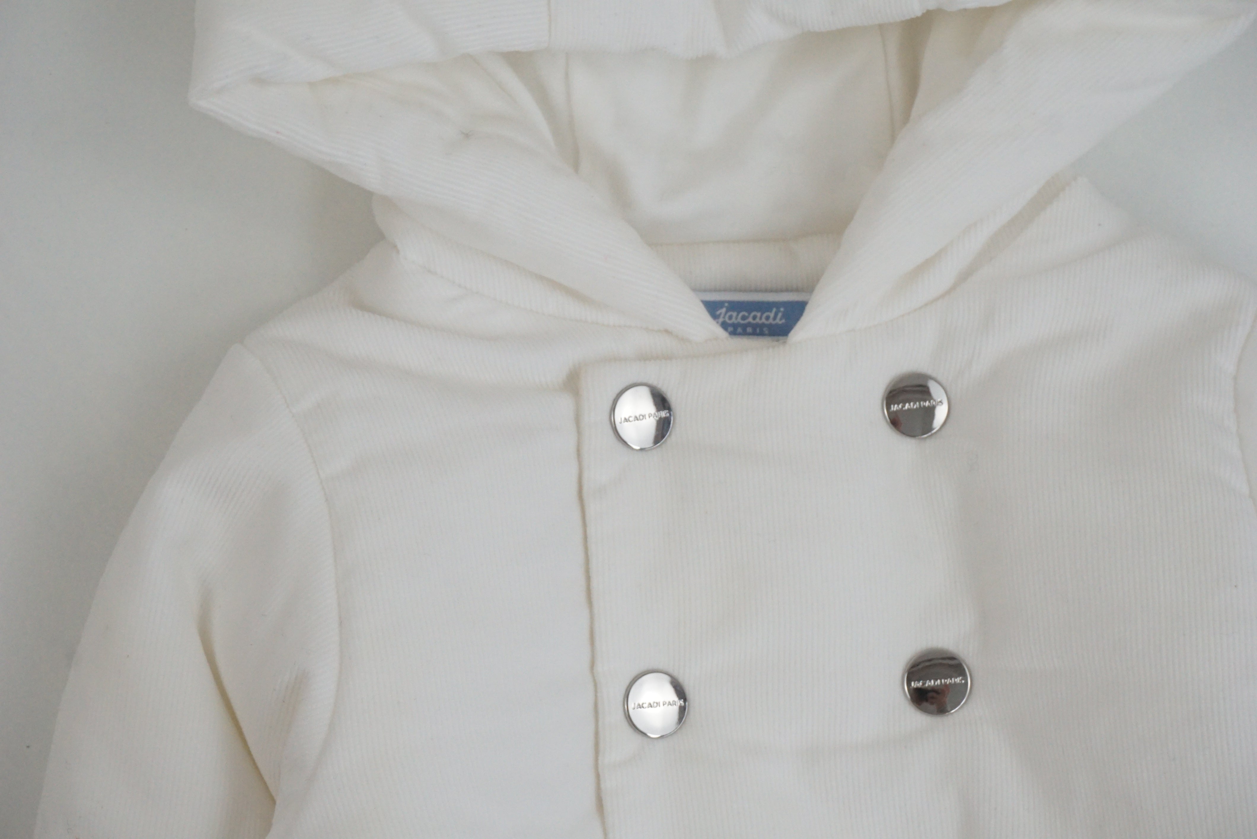 Manteau Blanc - 12 mois