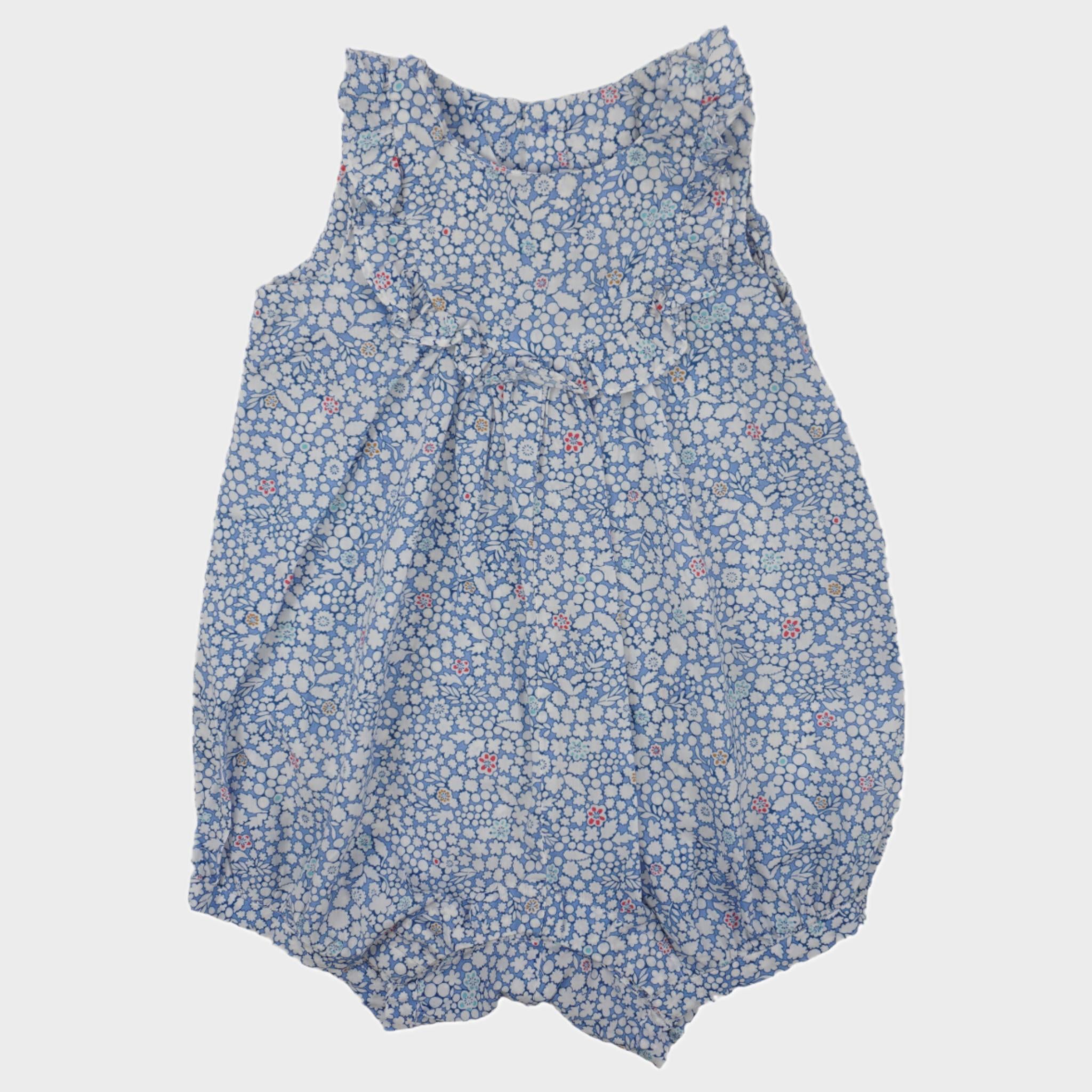 Barboteuse Bleu - 6 mois