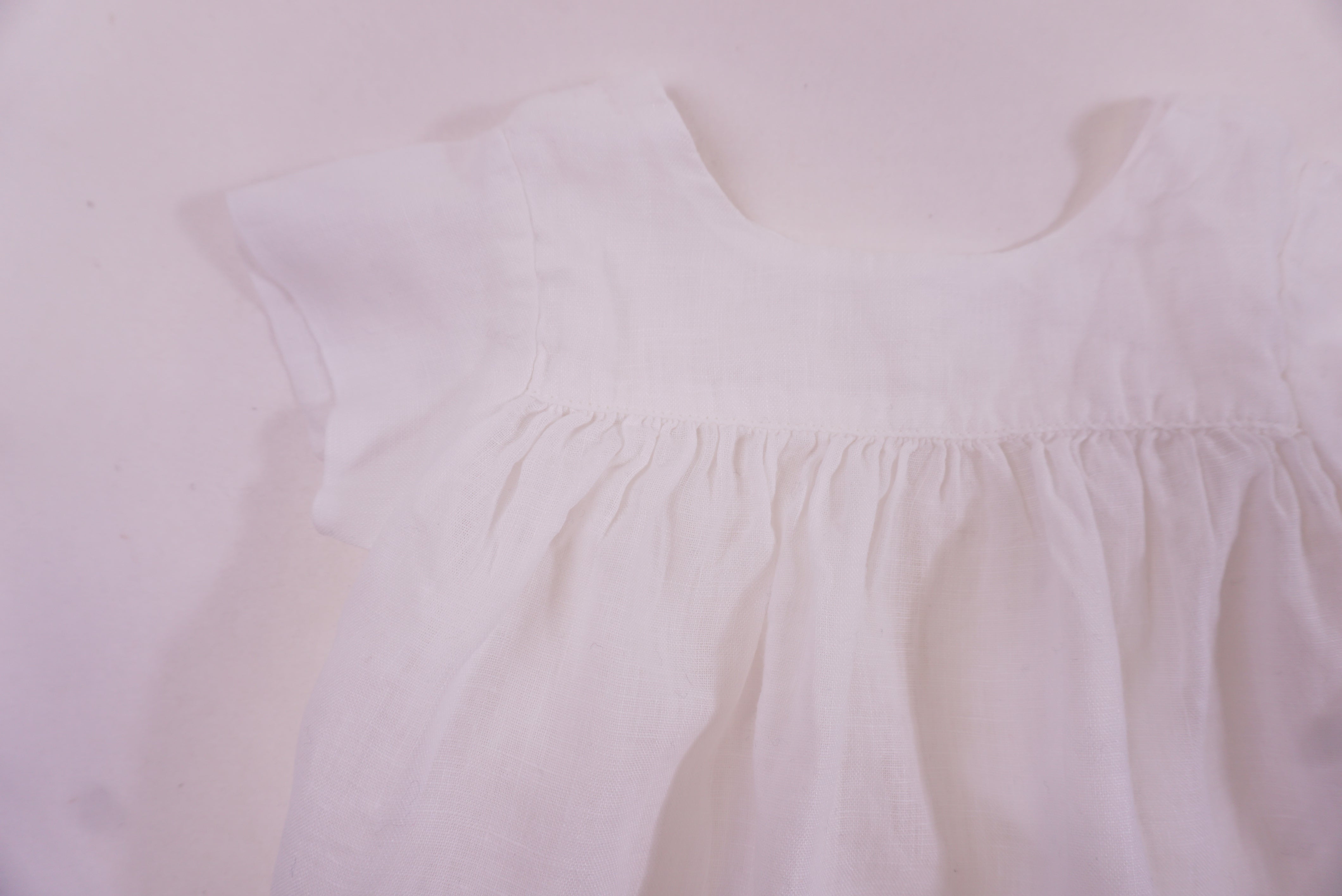 Blouse Blanc - 6/12 mois