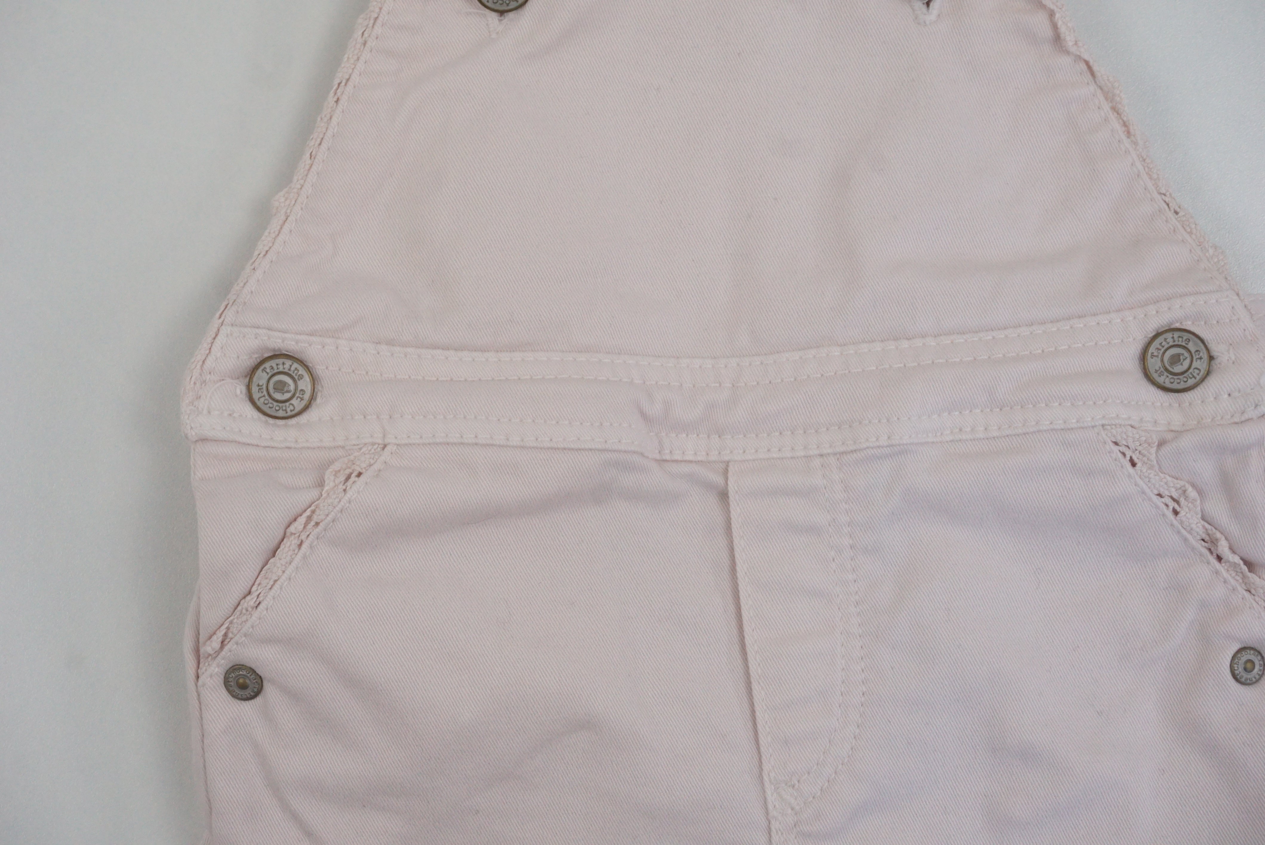 Salopette Rose - 6 mois