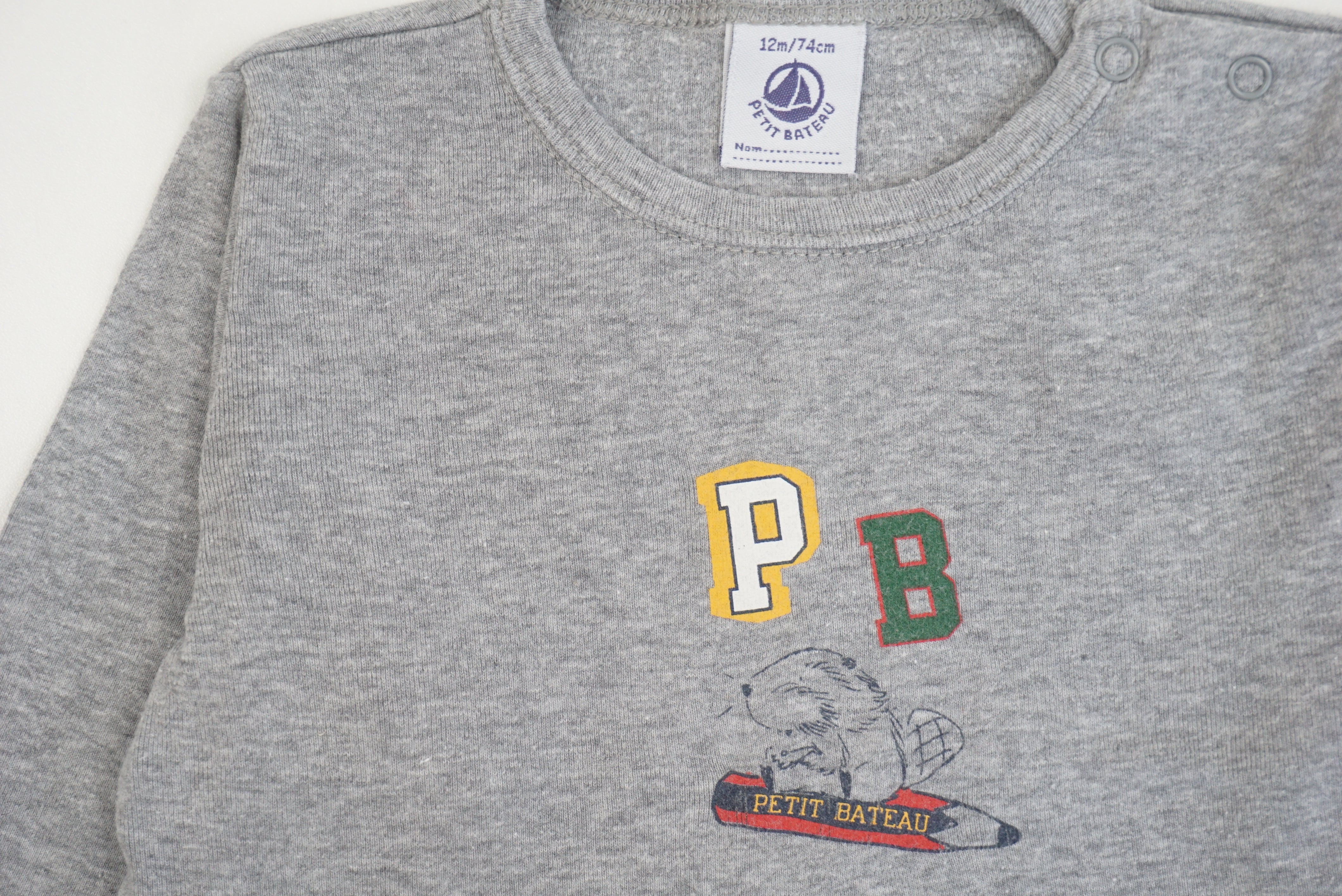 T-shirt Gris - 12 mois