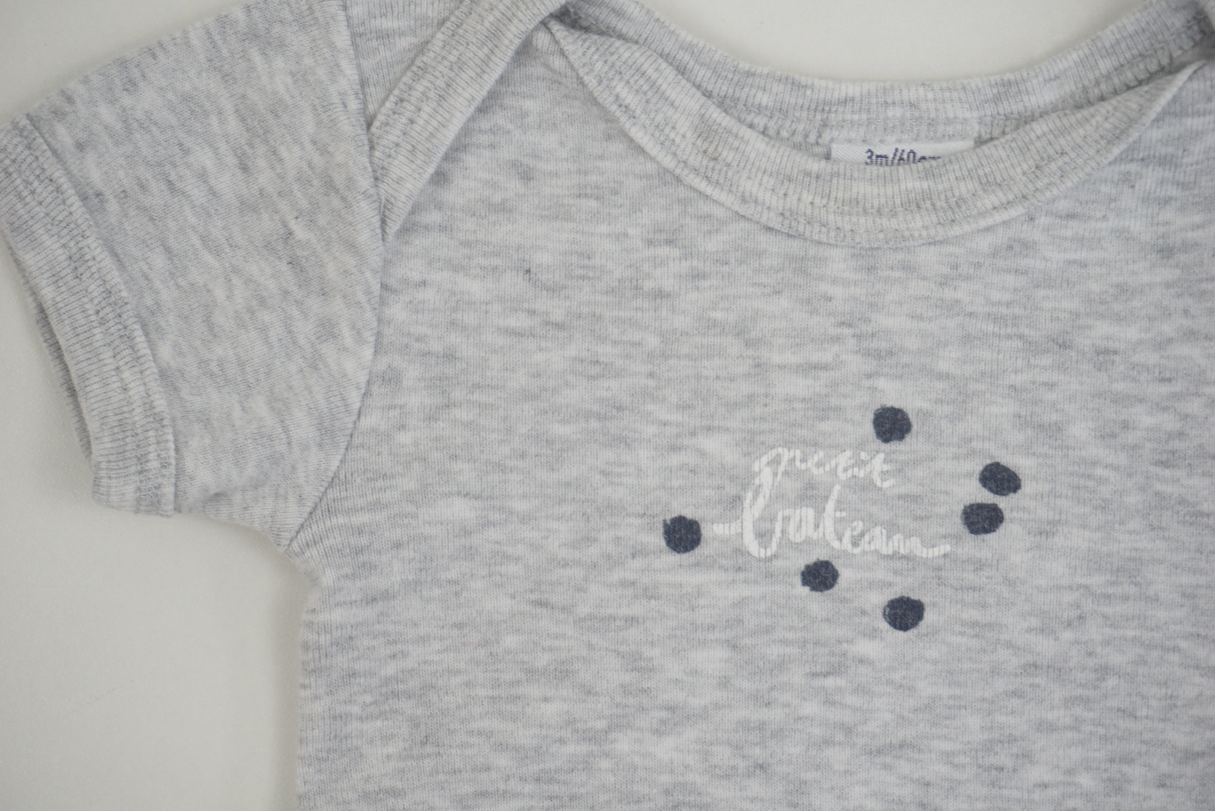 Body Gris - 3 mois