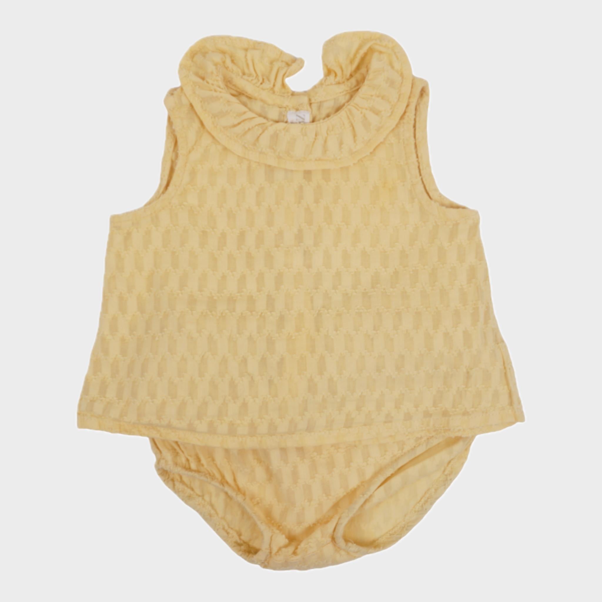 Ensemble Jaune - 6/9mois