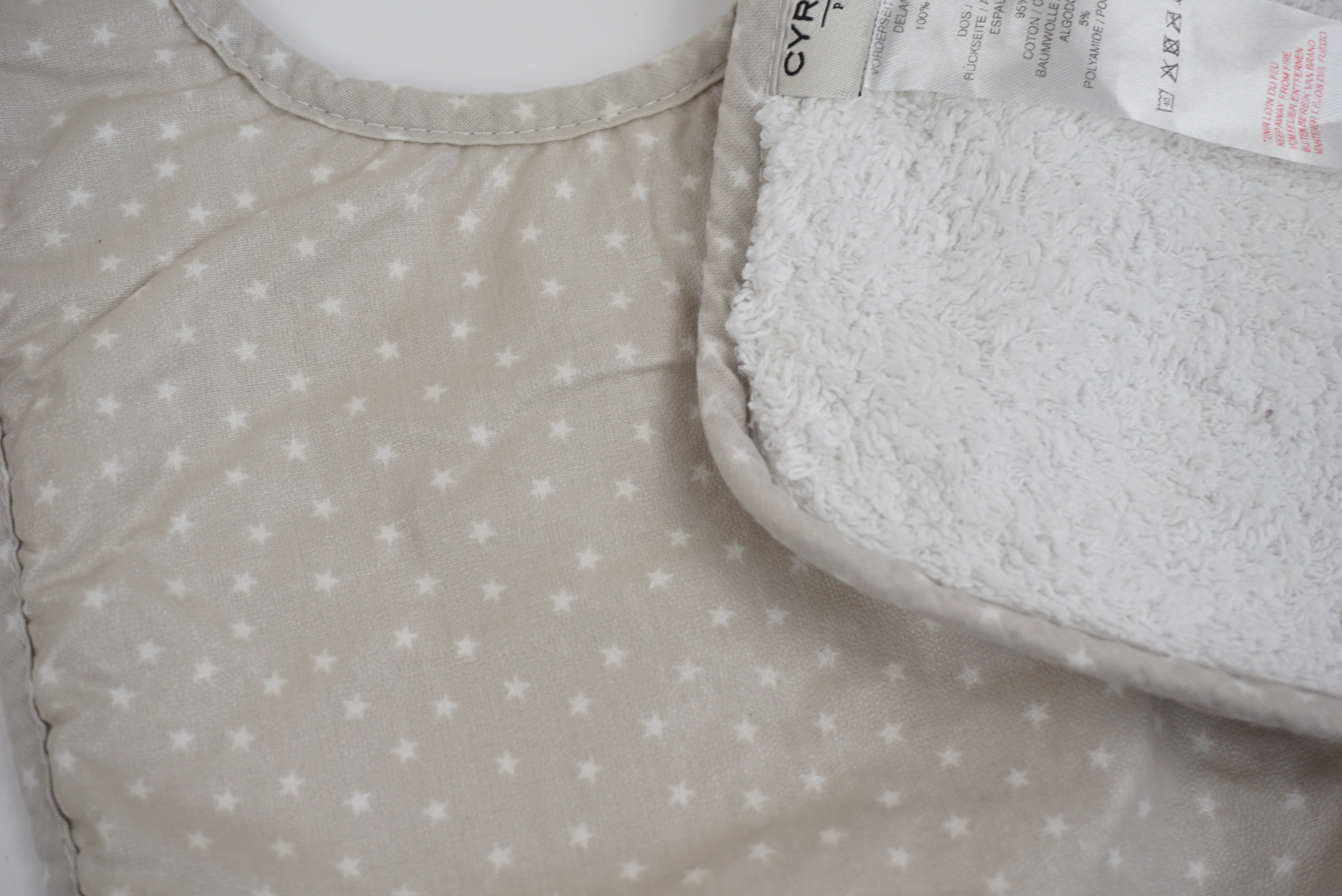 Lot de 2 langes Gris