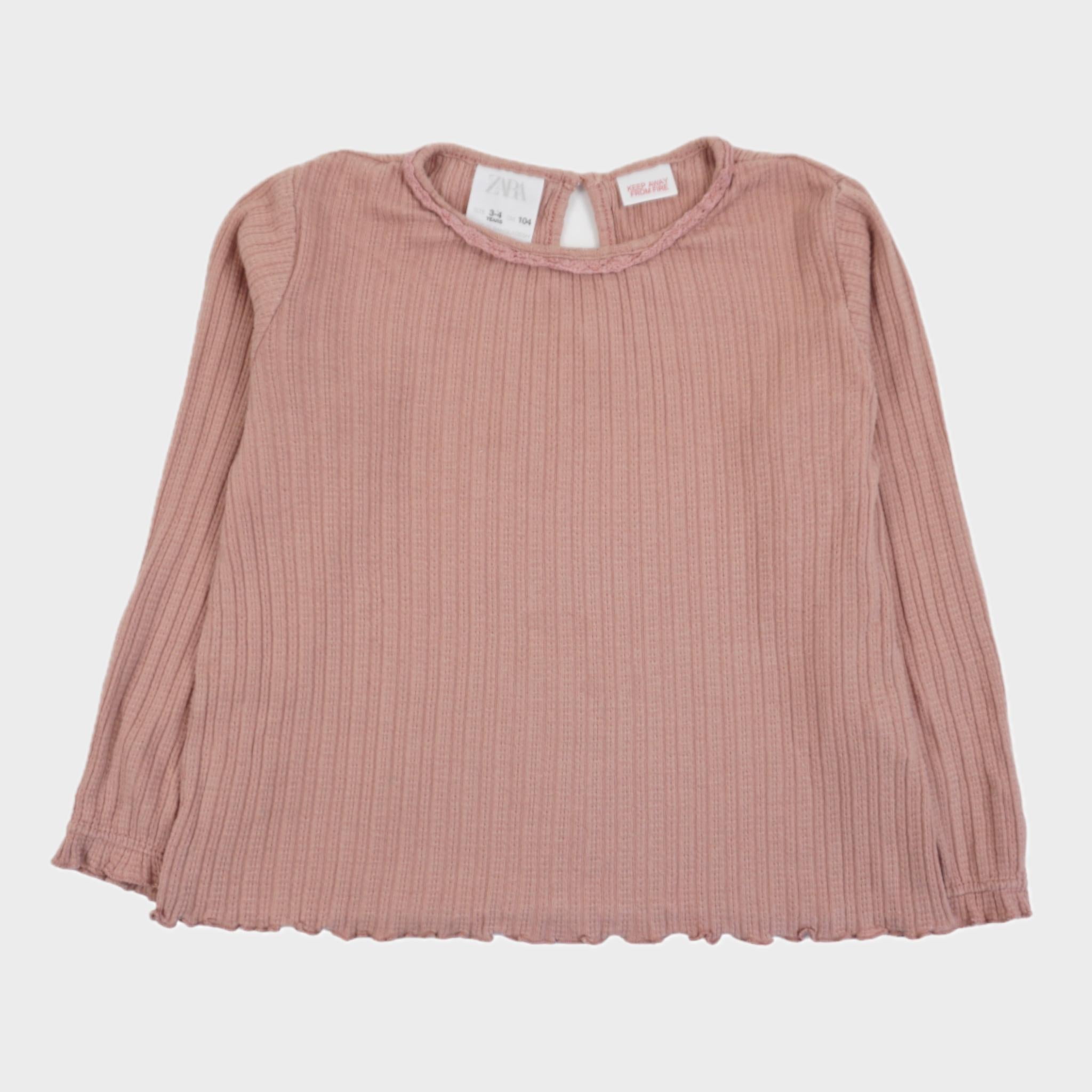 T-shirt Rose - 3/4 ans