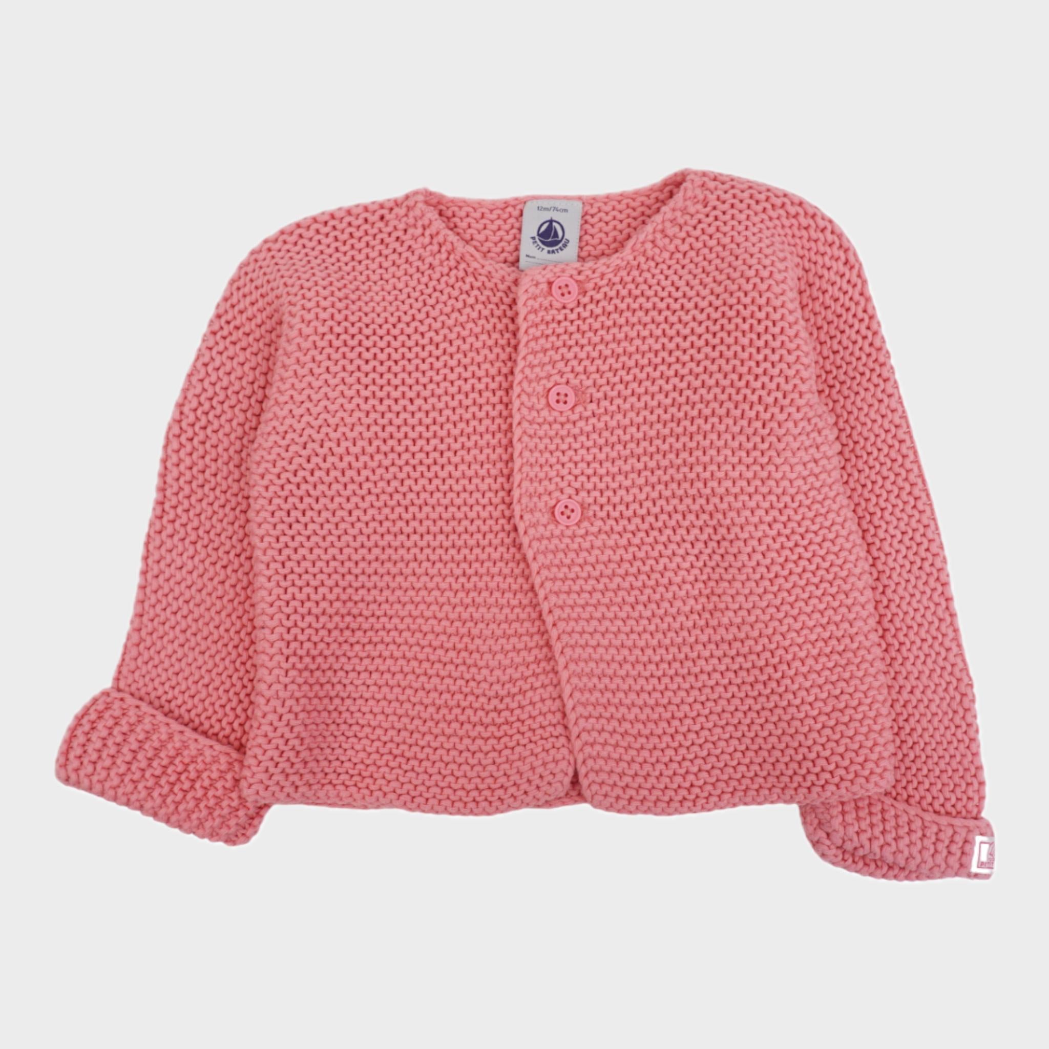 Gilet Rose - 12 mois