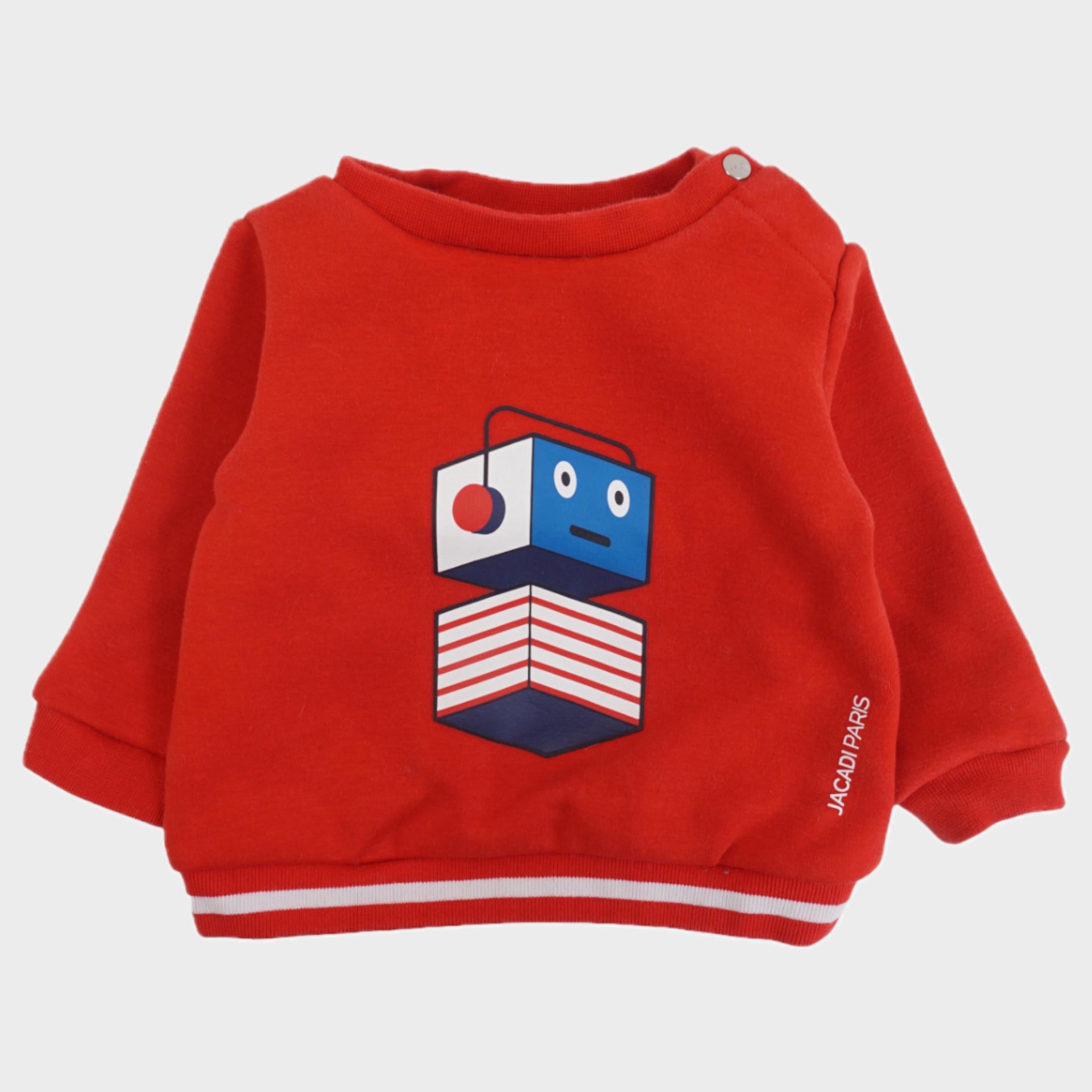 Sweat Rouge - 6 mois