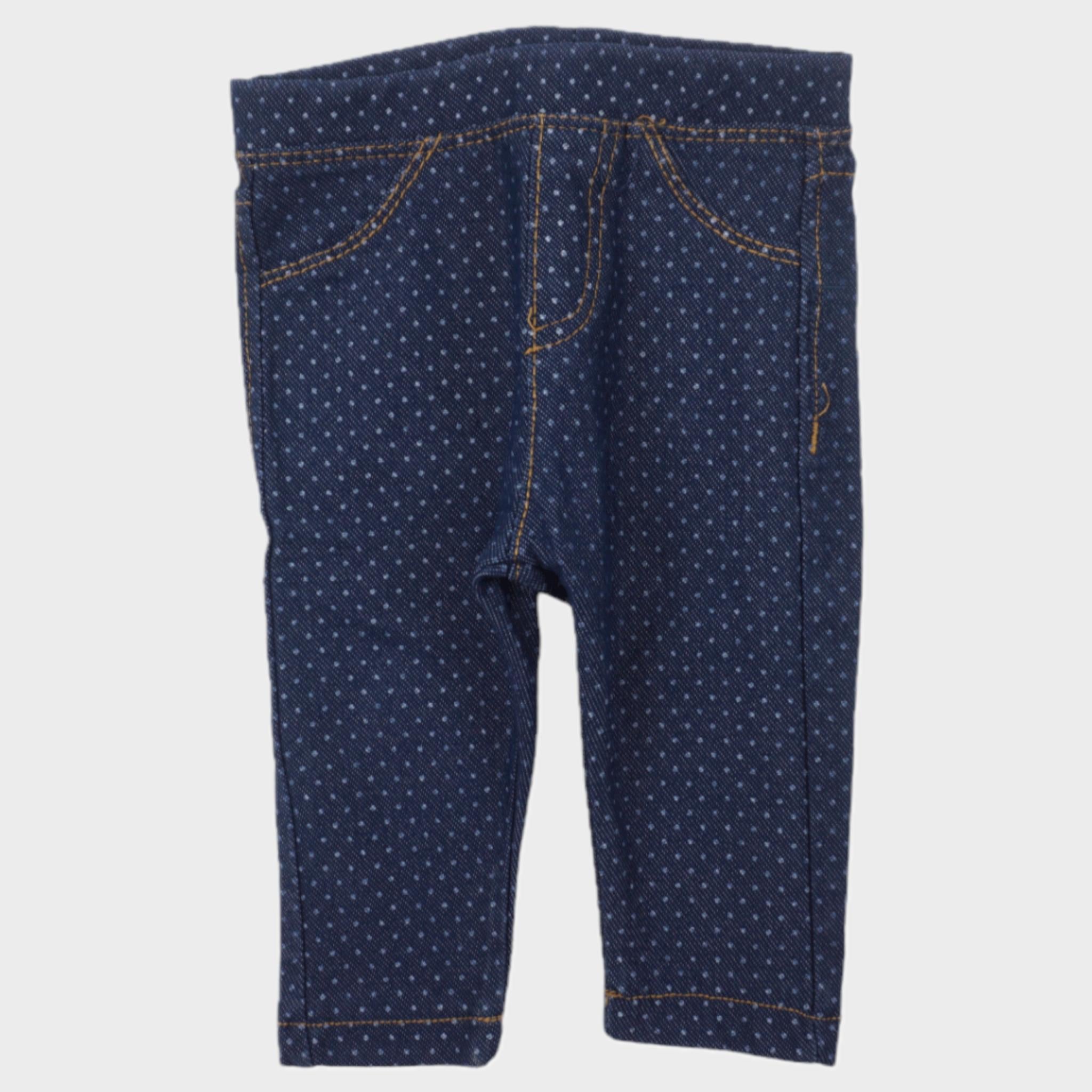 Jegging Bleu - 3/6 mois