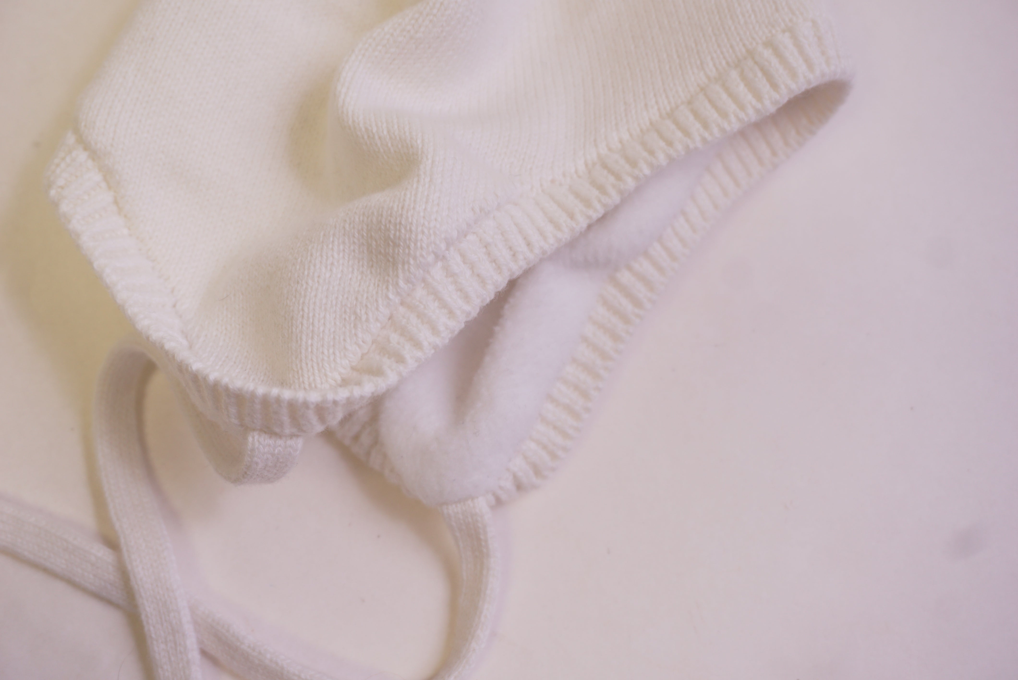 Bonnet Ecru - 3 mois