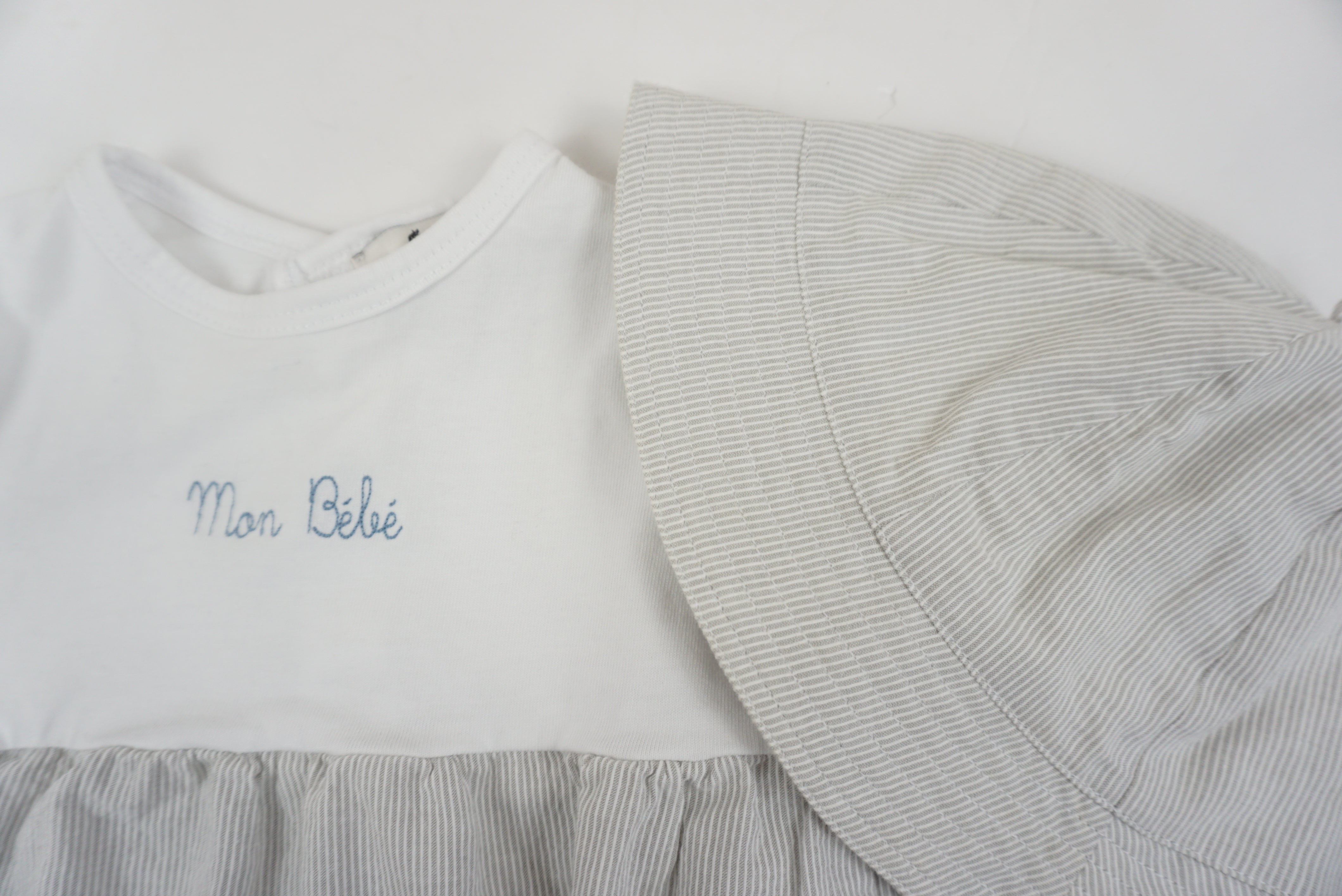 Barboteuse Blanc - 12 mois