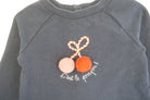 Sweat Bleu marine - 12 mois