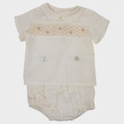 Ensemble Ecru - 6 mois