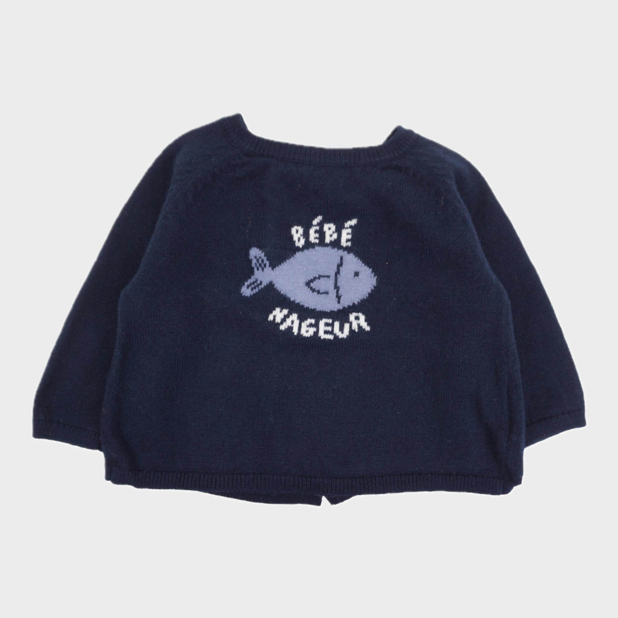Pull Bleu - 3 mois