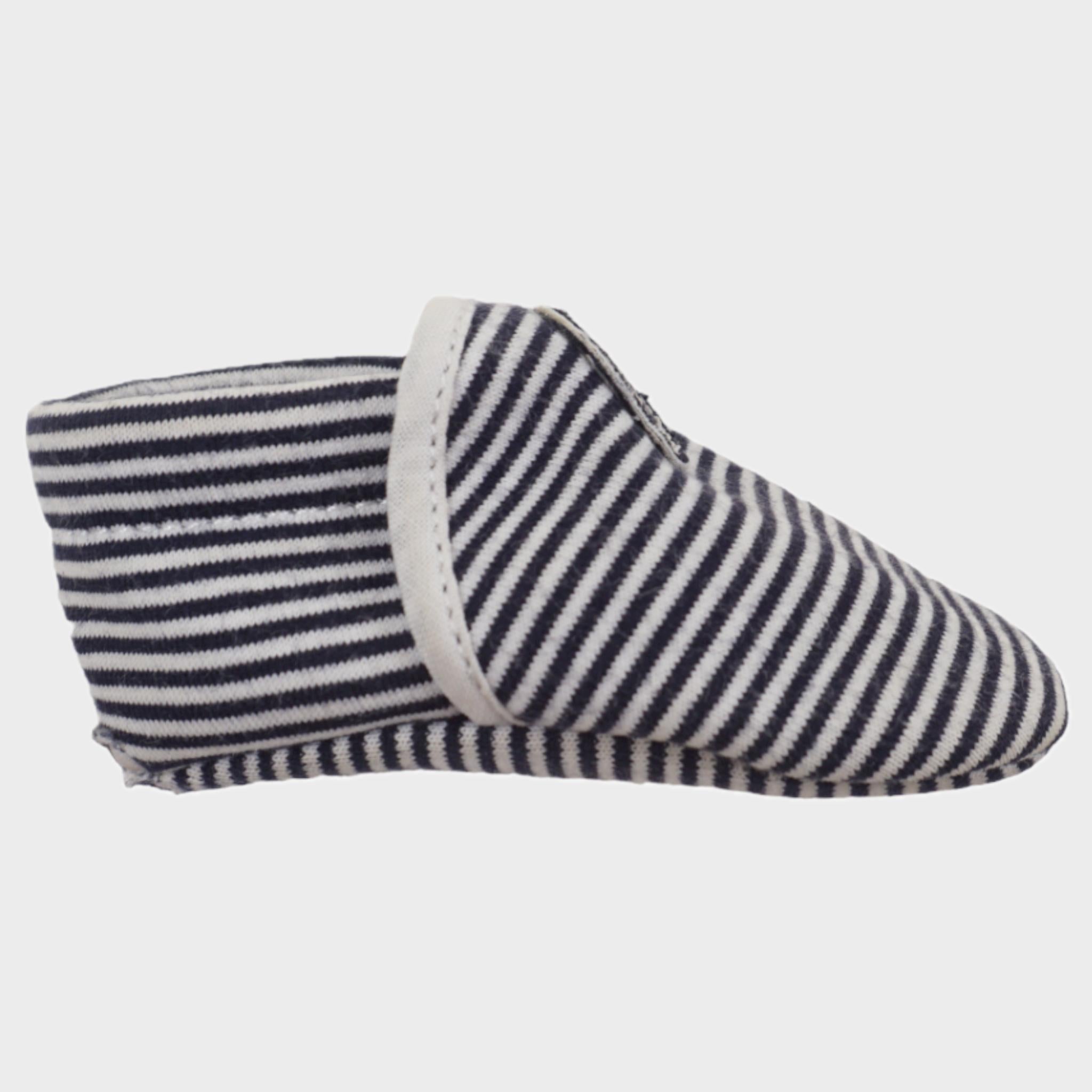 Chaussons Bleu - 0/6 mois