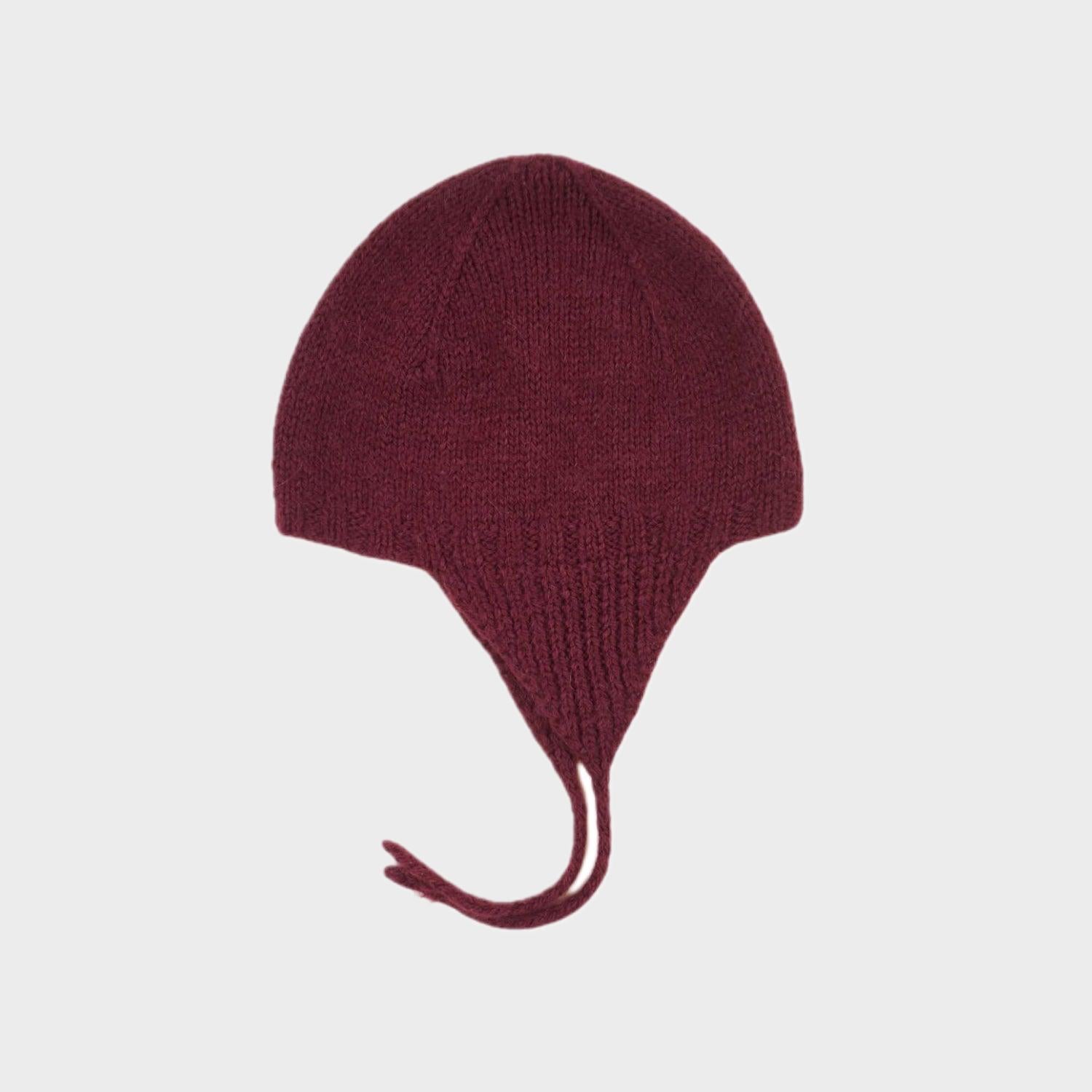 Bonnet Bordeaux - 2 ans