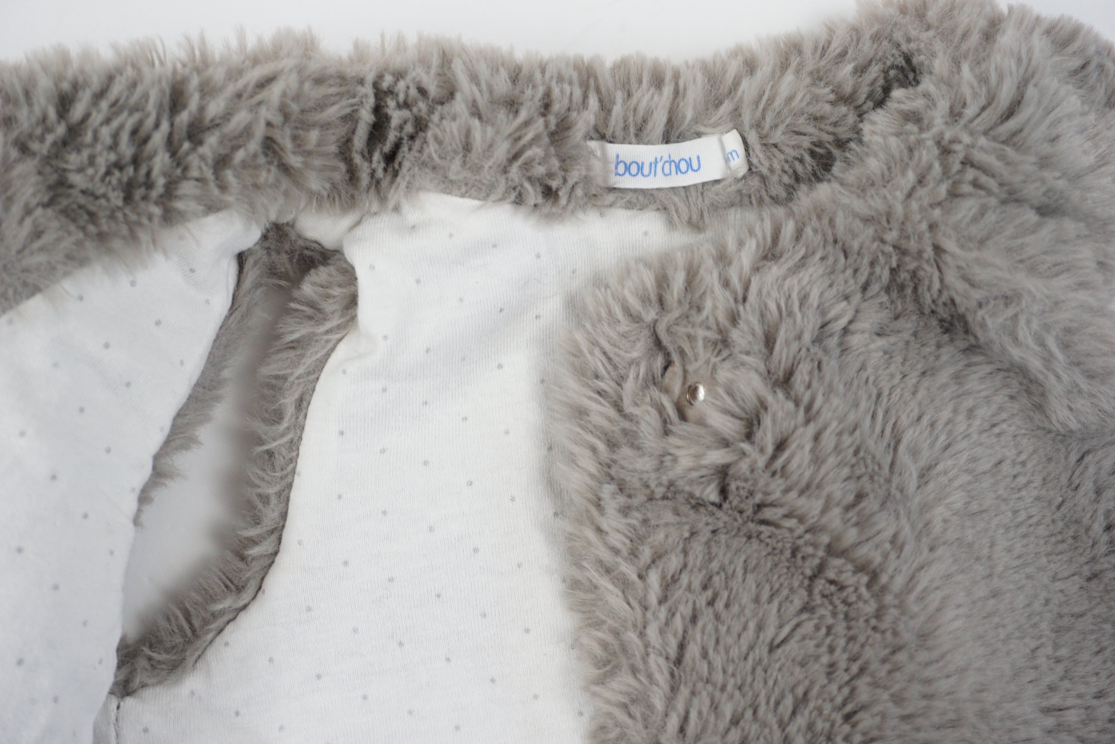 Gilet Gris - 6 mois