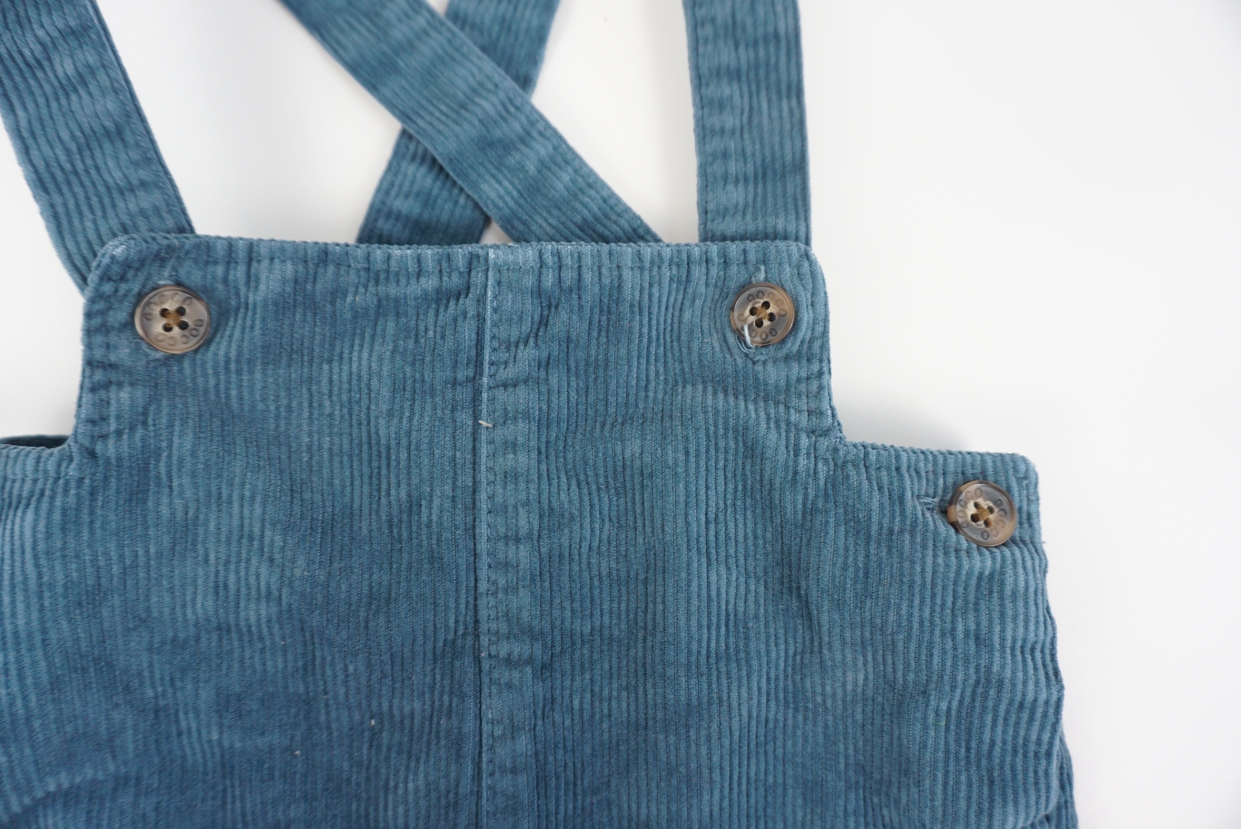 Salopette Bleu Canard - 12/18 mois