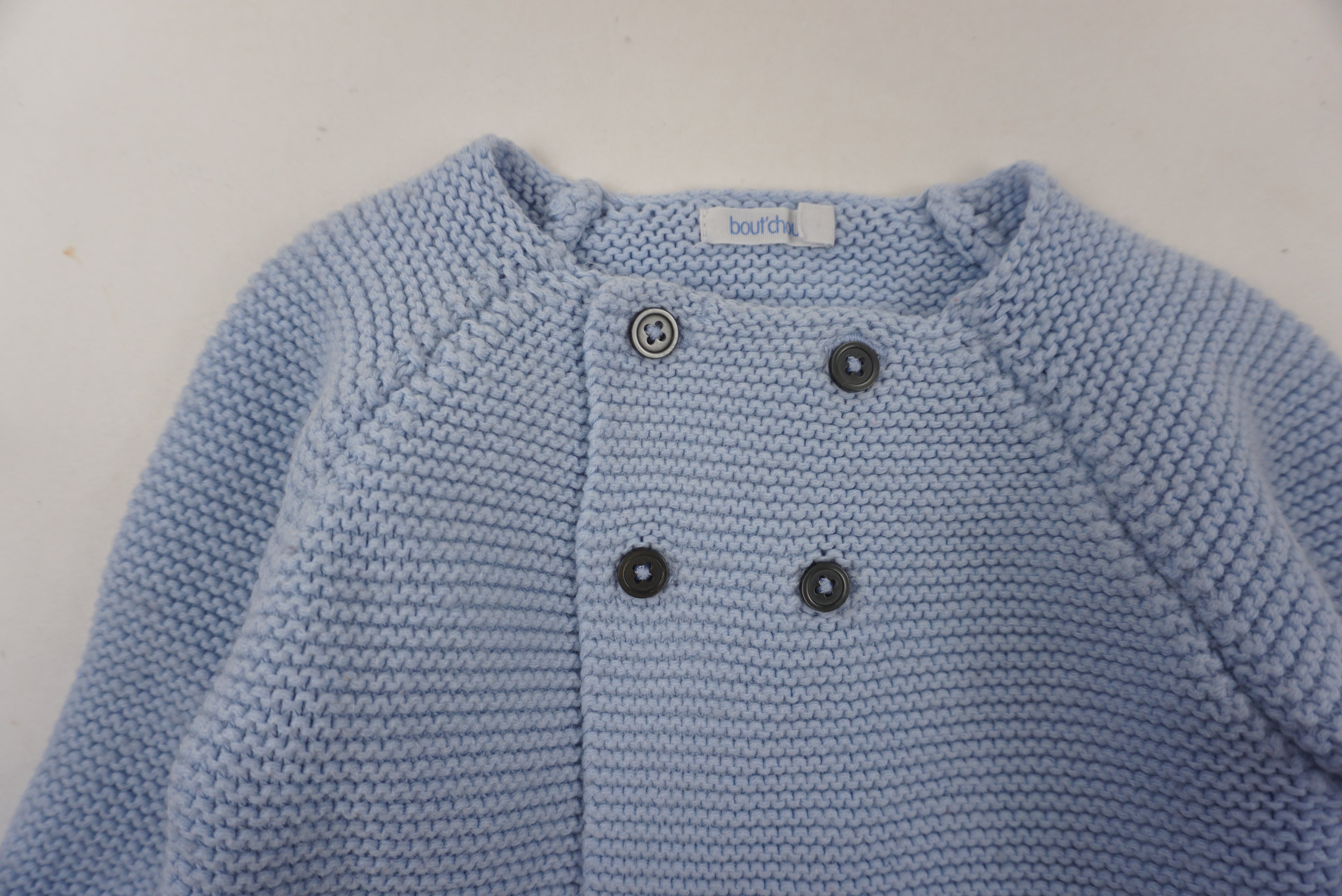 Gilet Bleu - 12 mois